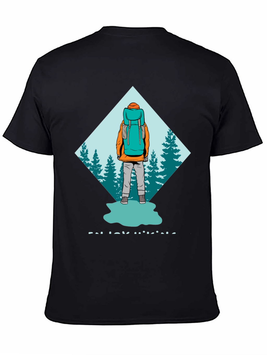 Enjoy Hiking Tee: Outdoor Adventure T-Shirt