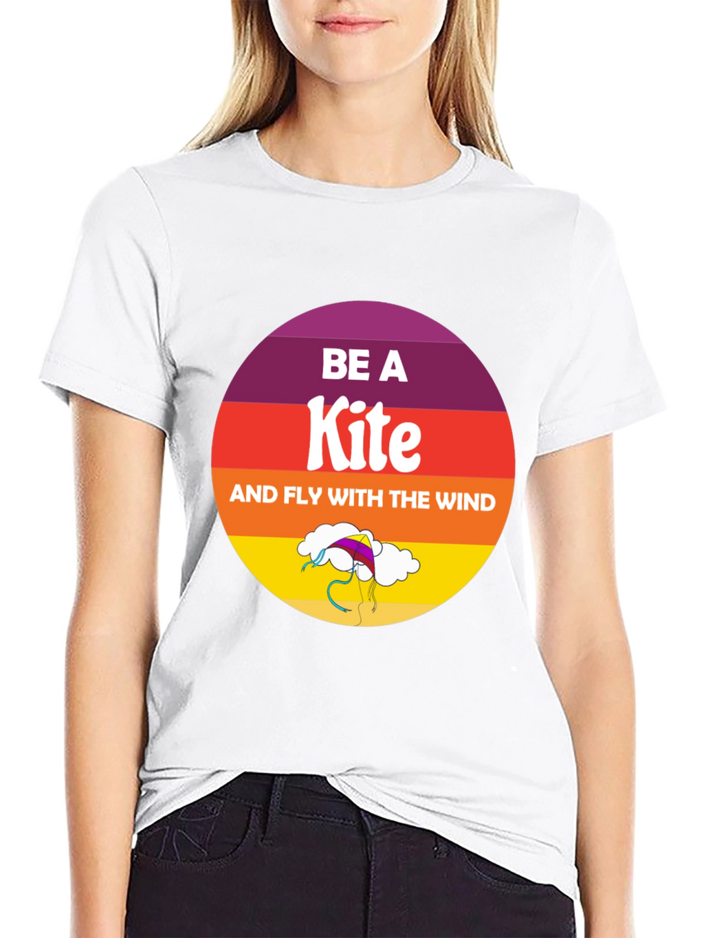 Be a Kite T-Shirt - Fly with the Wind