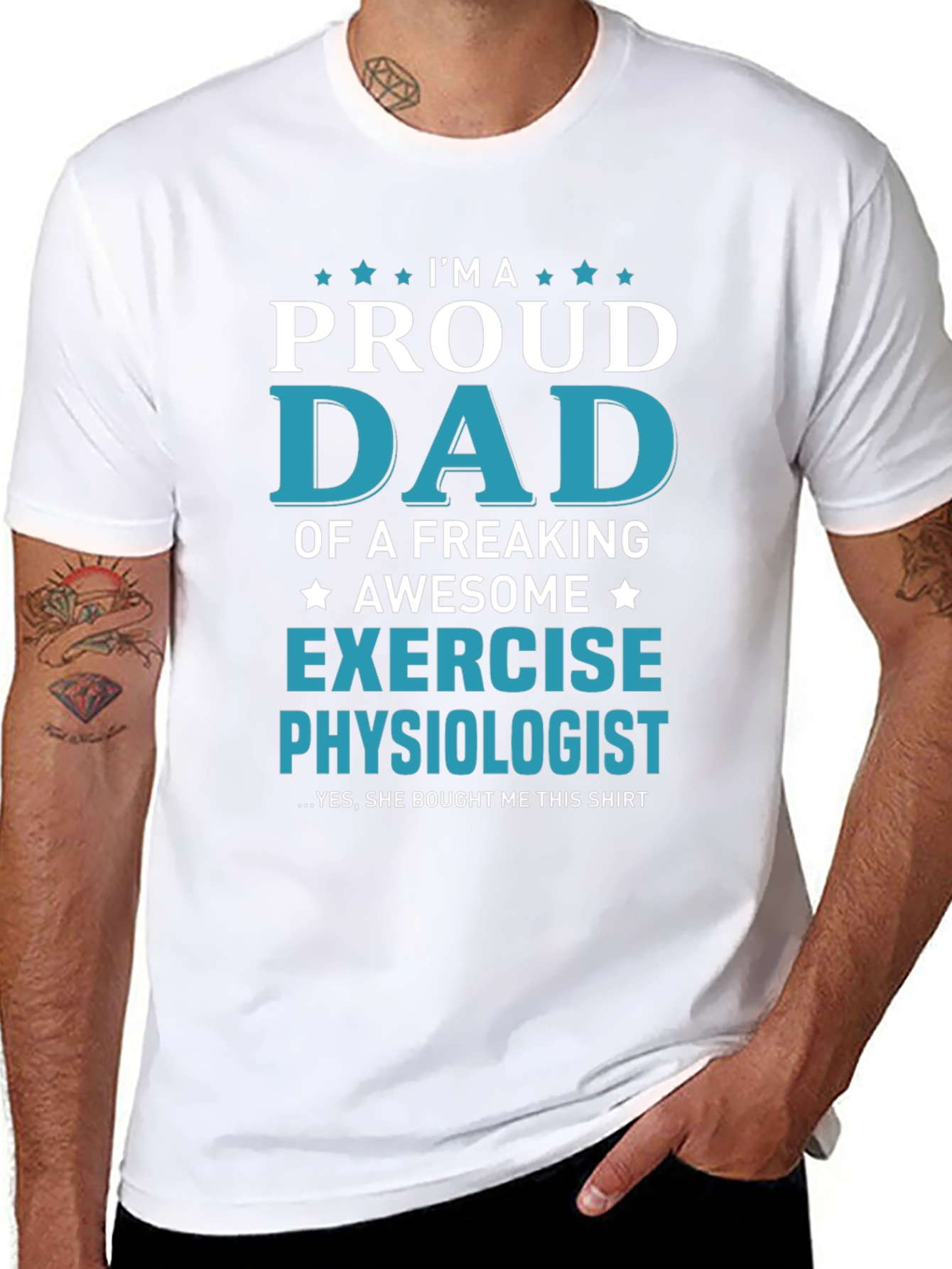 Proud Exercise Physiologist Dad T-Shirt