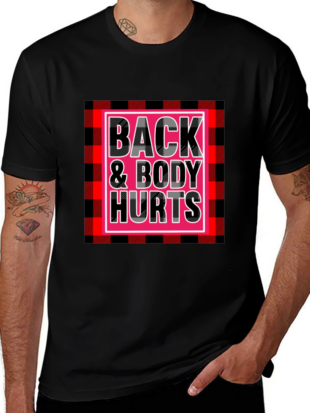 Back & Body Hurts Graphic Tee