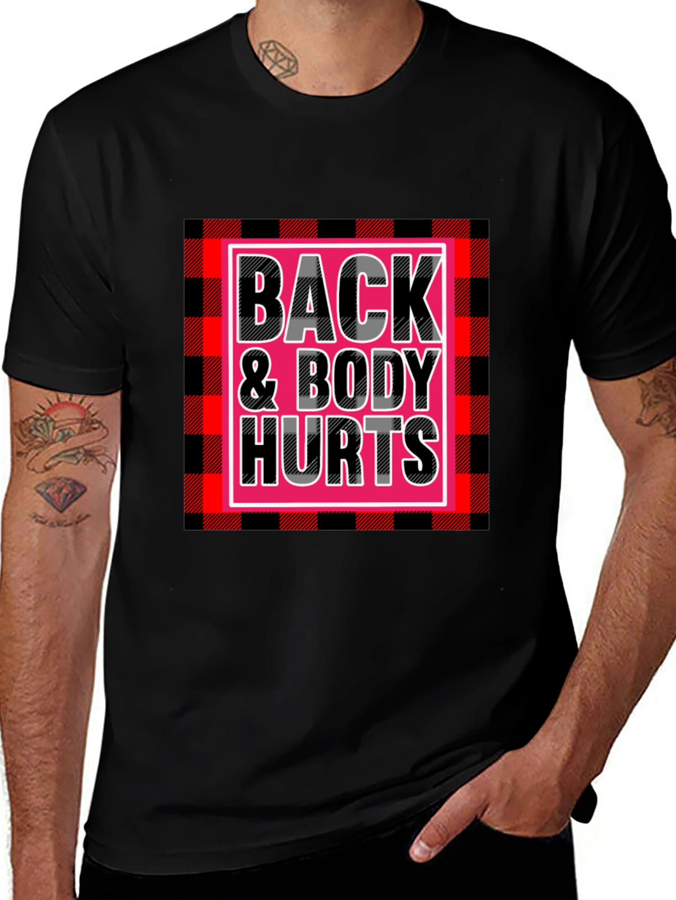 Back & Body Hurts Graphic Tee