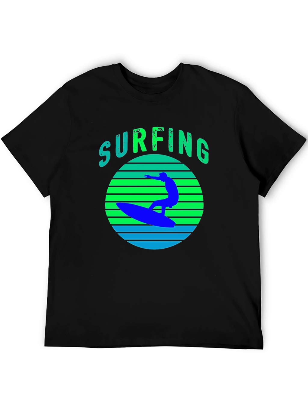Surfing Graphic Tee - Cool Summer Vibes