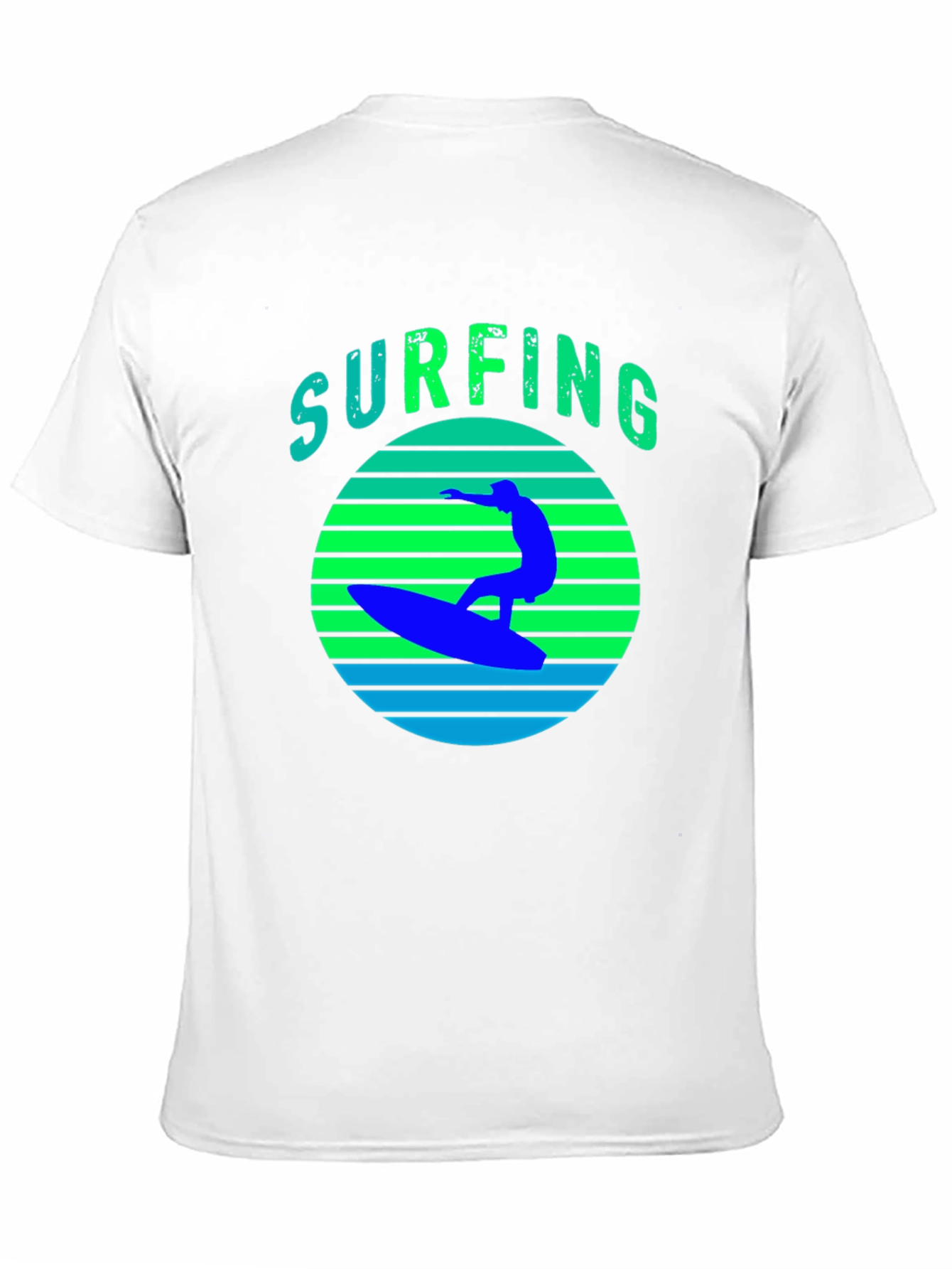 Surfing Graphic Tee - Cool Summer Vibes