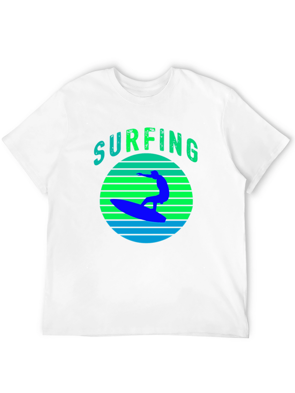 Surfing Graphic Tee - Cool Summer Vibes