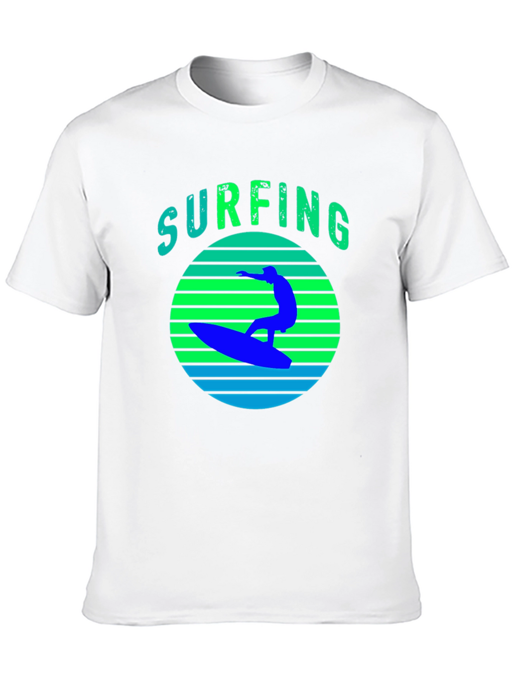 Surfing Graphic Tee - Cool Summer Vibes