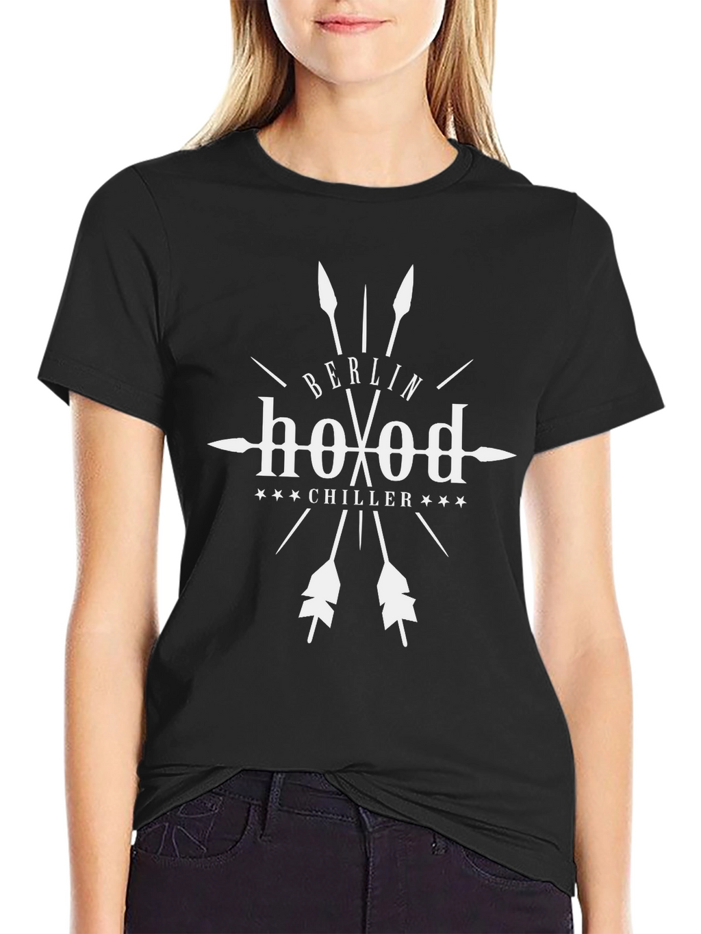 Berlin Hood Chiller Graphic Tee - Black