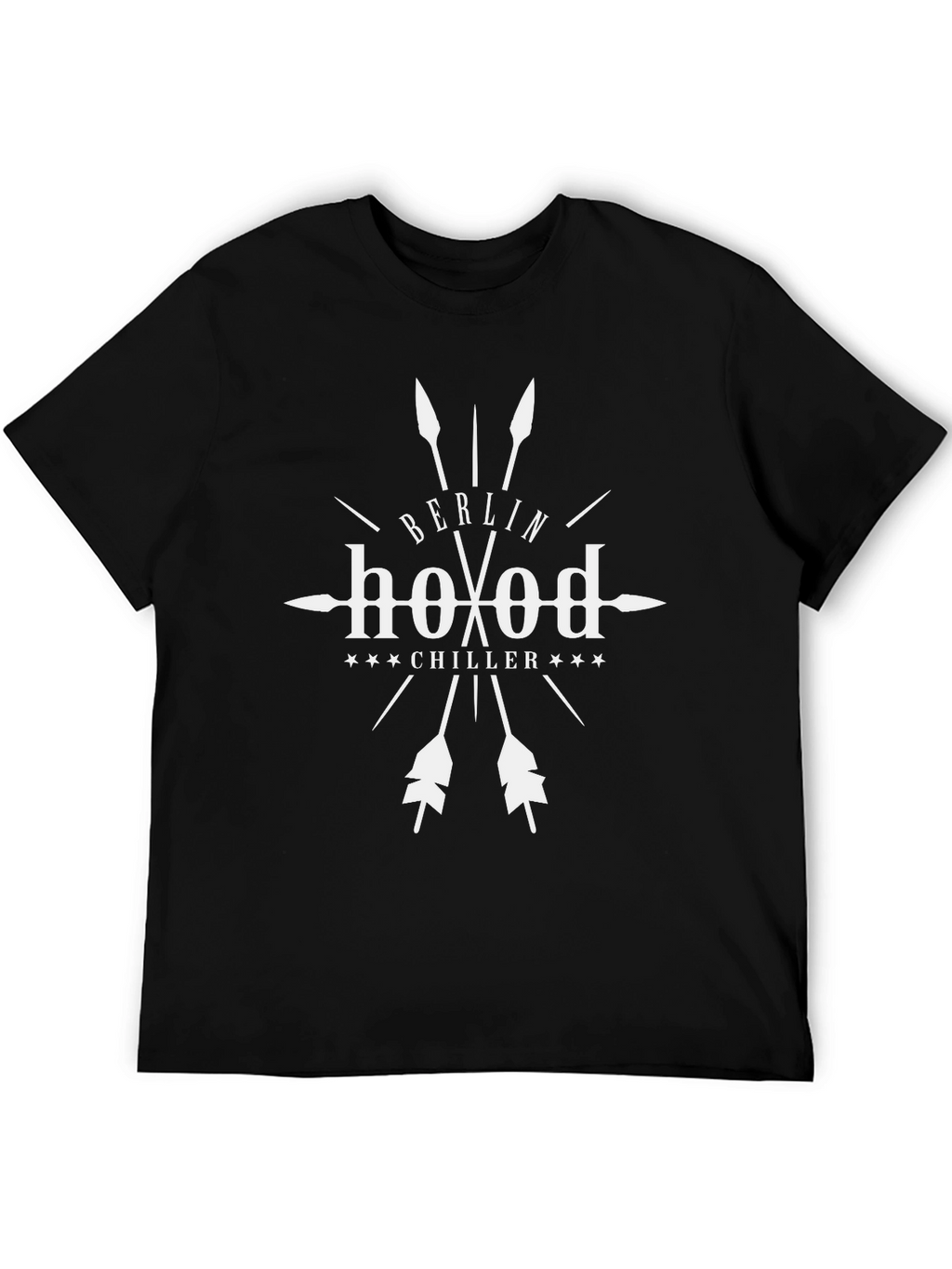 Berlin Hood Chiller Graphic Tee - Black