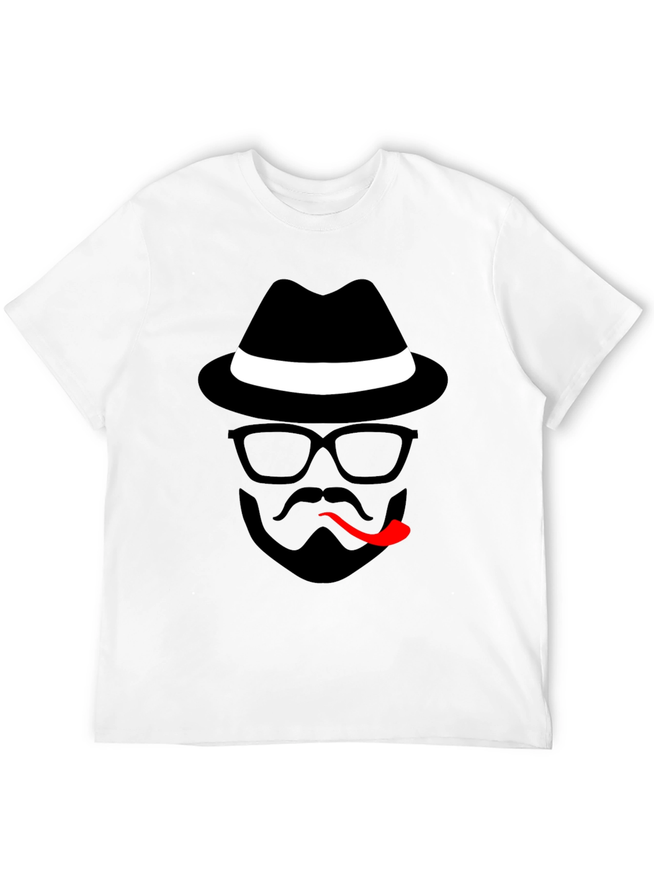 Cool Detective Graphic Black T-Shirt