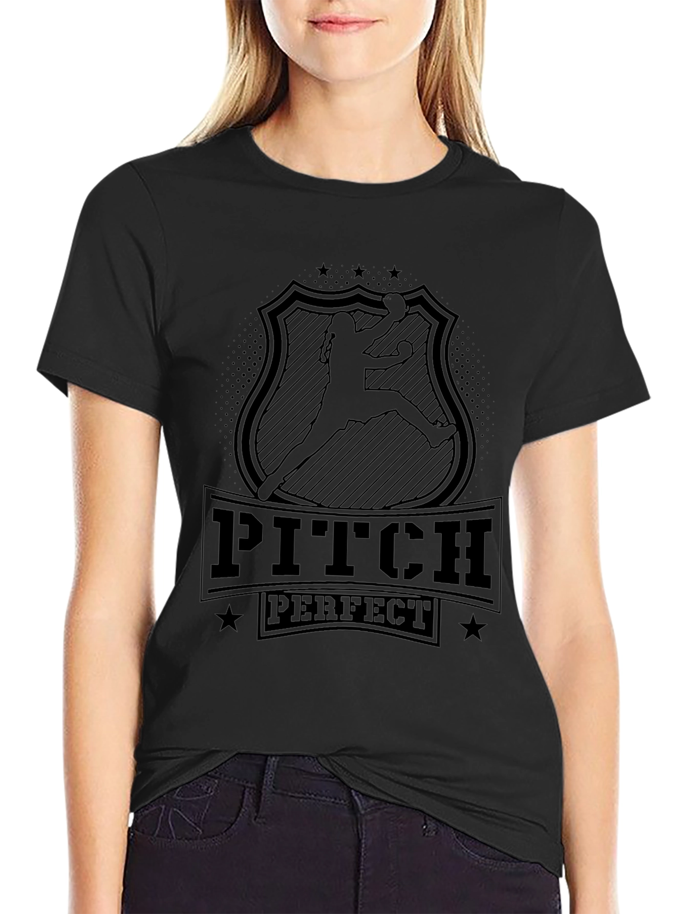 Pitch Perfect Black Graphic Tee