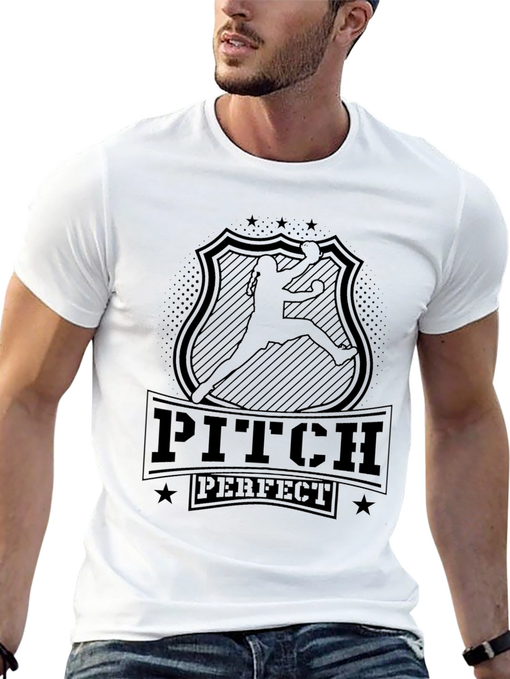 Pitch Perfect Black Graphic Tee