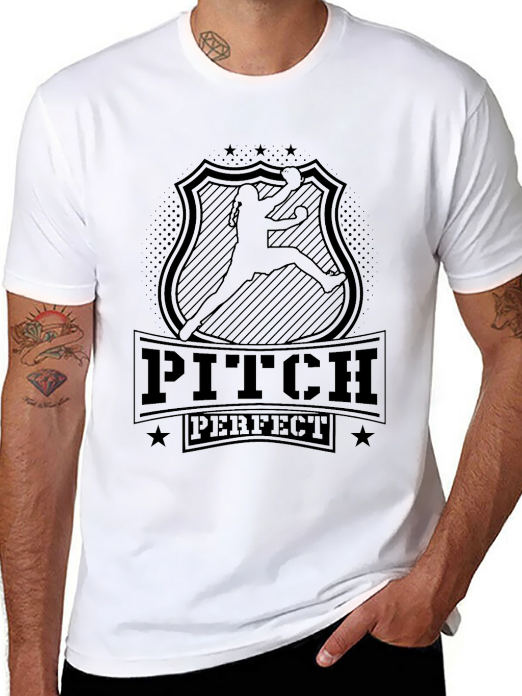 Pitch Perfect Black Graphic Tee