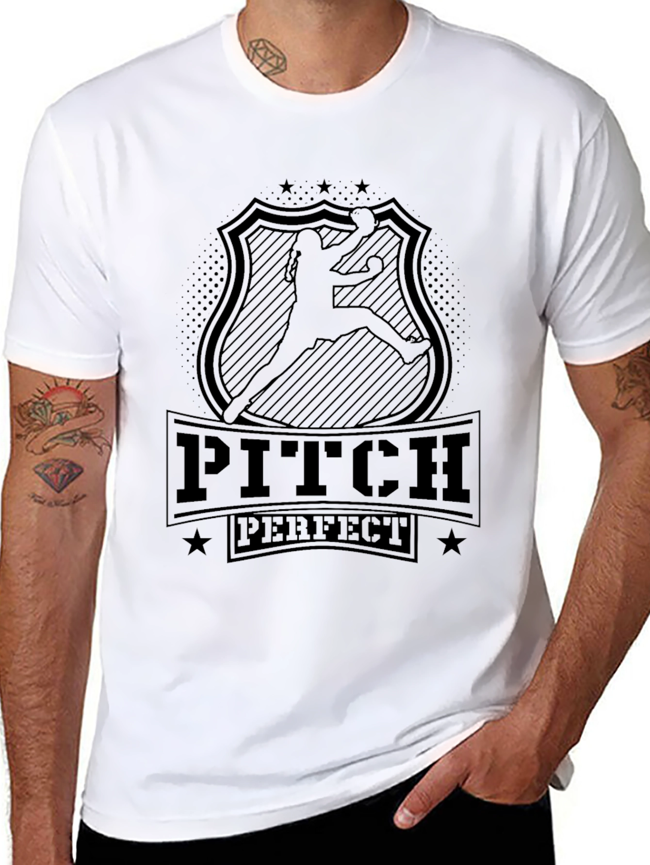 Pitch Perfect Black Graphic Tee