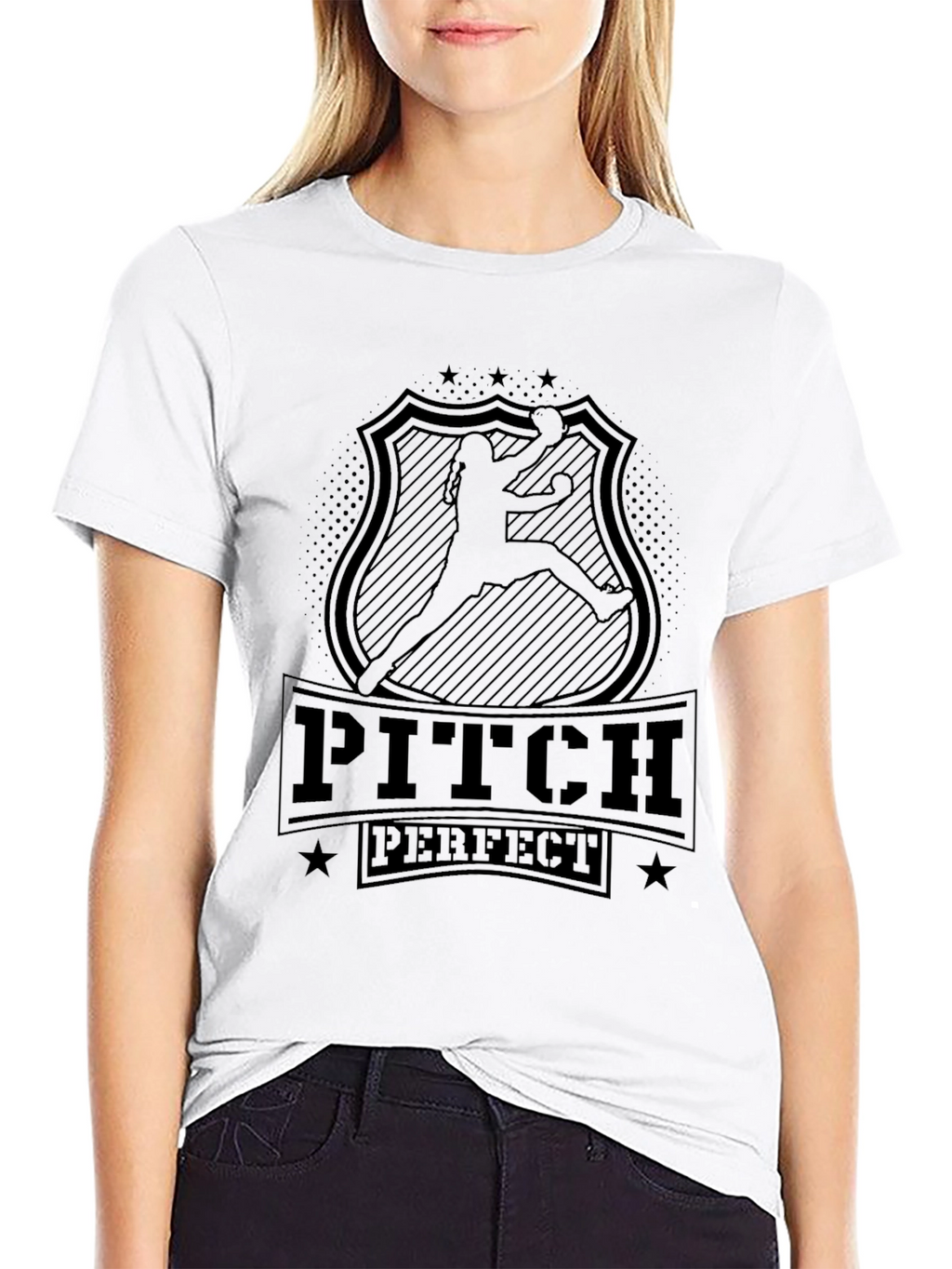 Pitch Perfect Black Graphic Tee