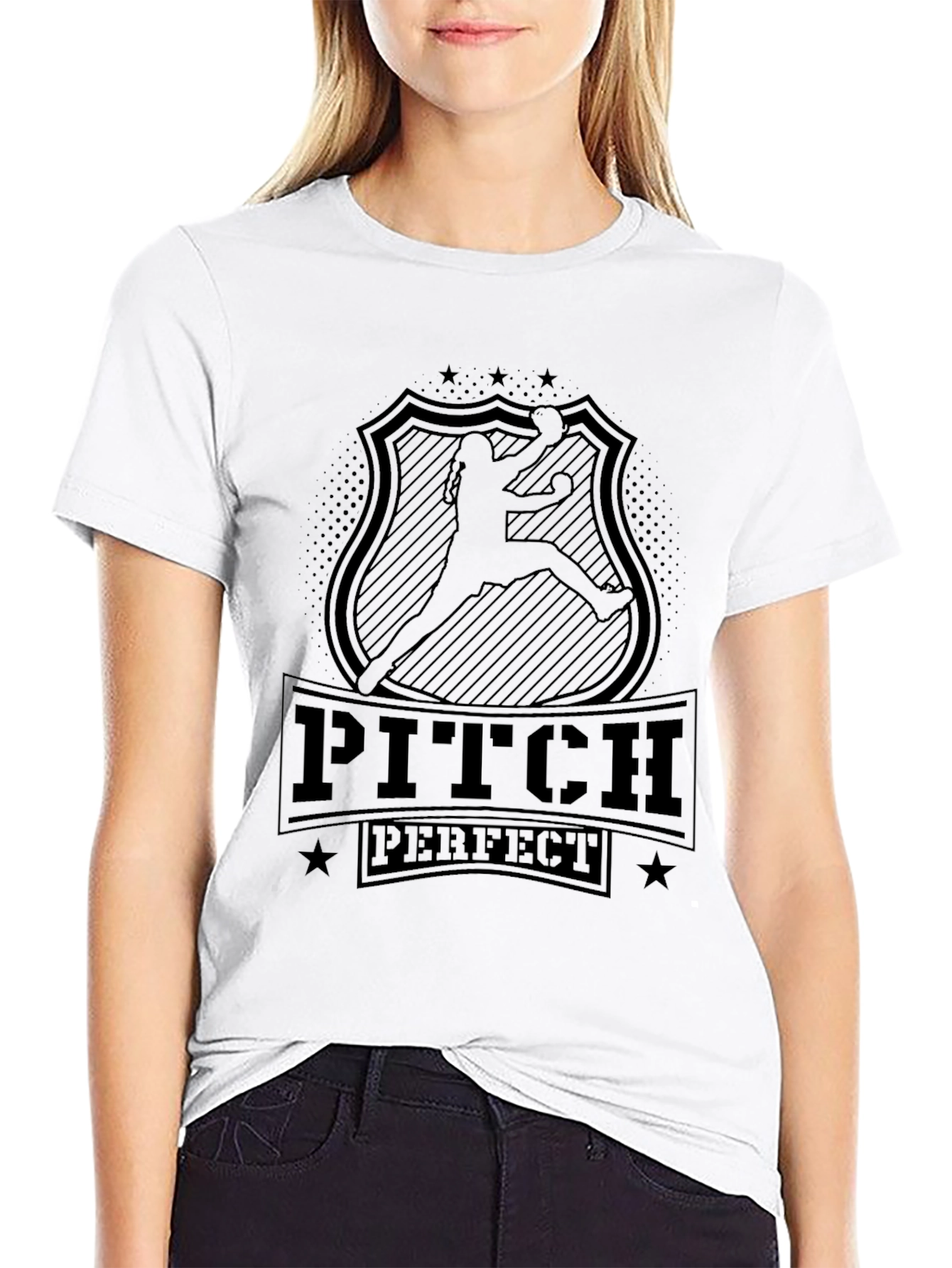 Pitch Perfect Black Graphic Tee