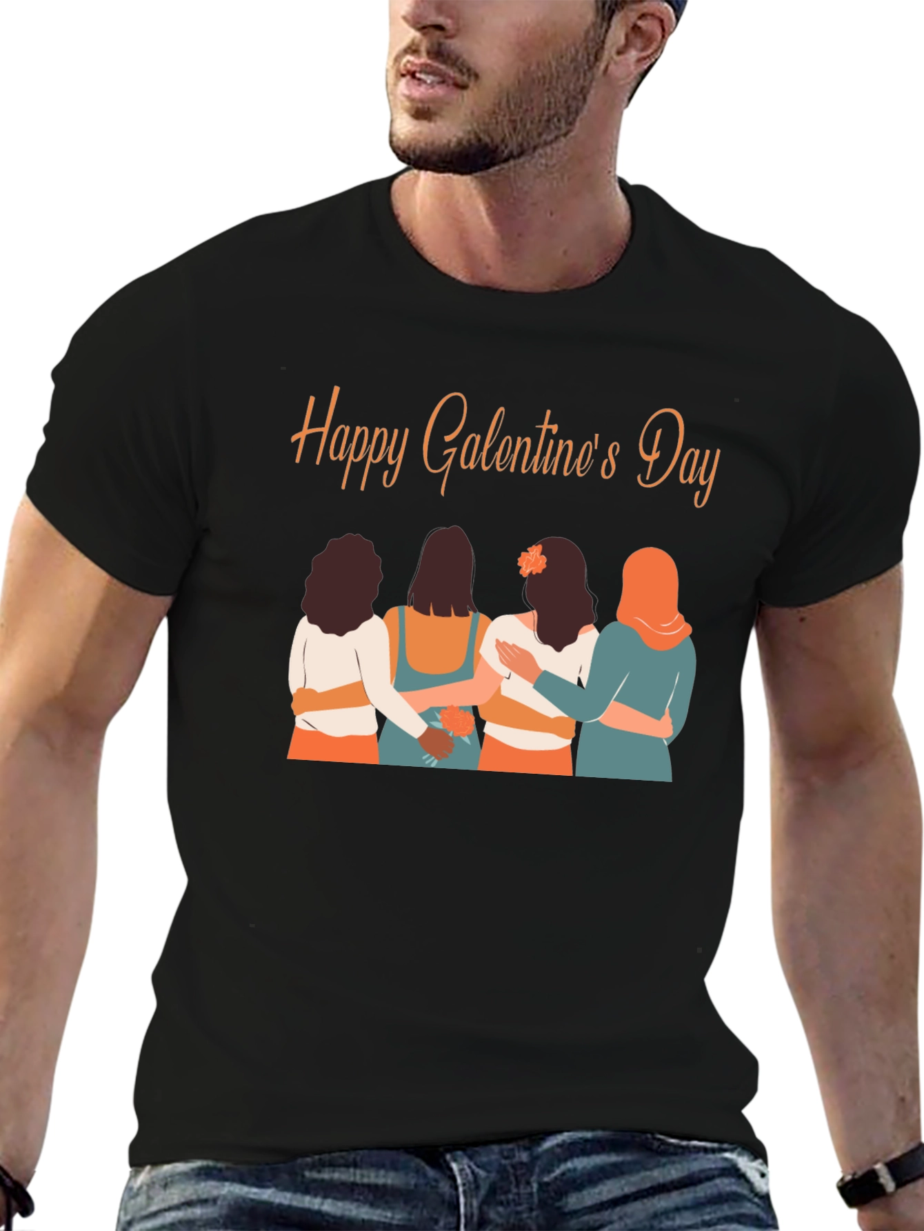 Happy Galentines Day T-Shirt - Womens Empowerment Tee