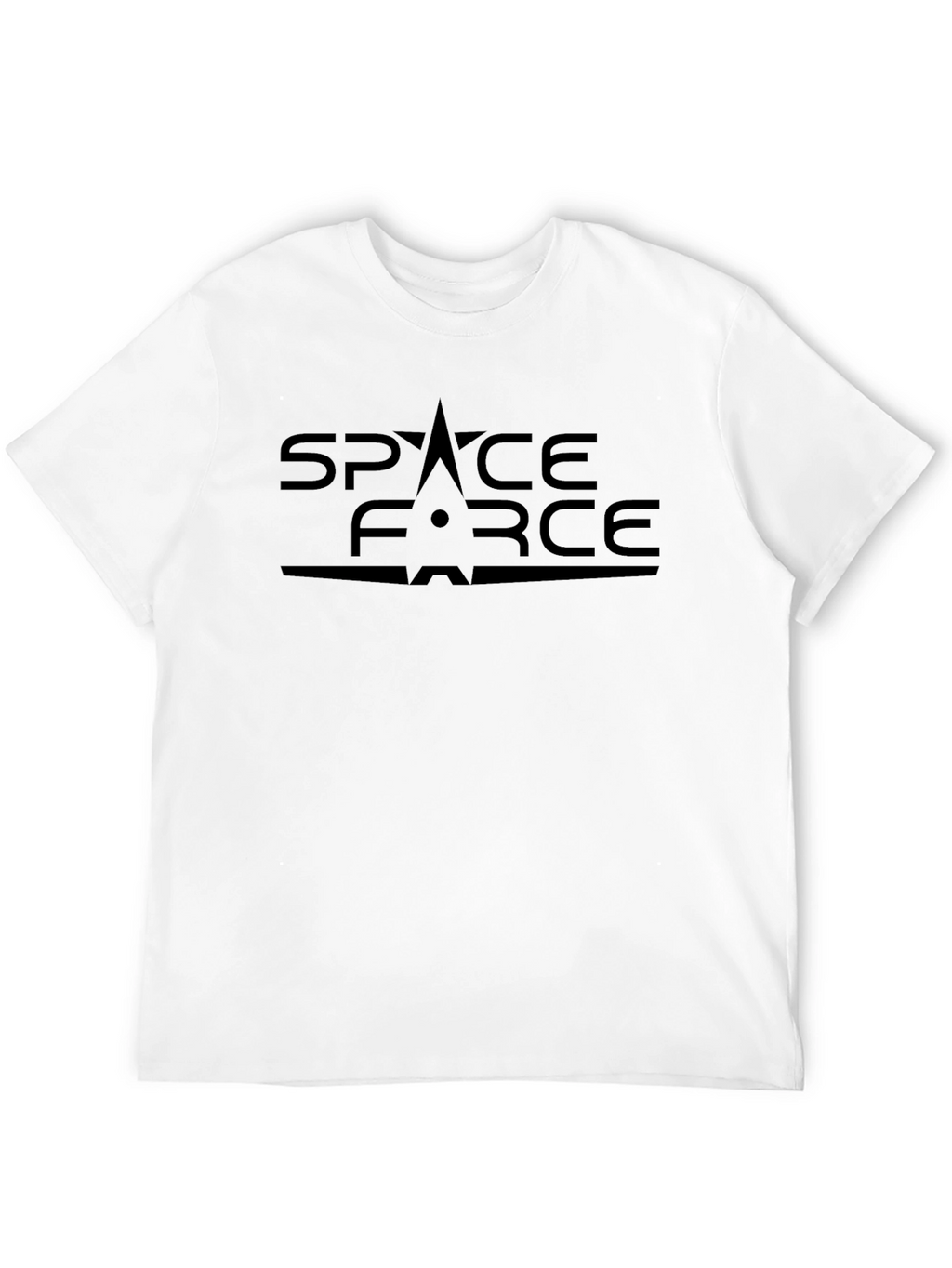 Space Force Black Graphic Tee