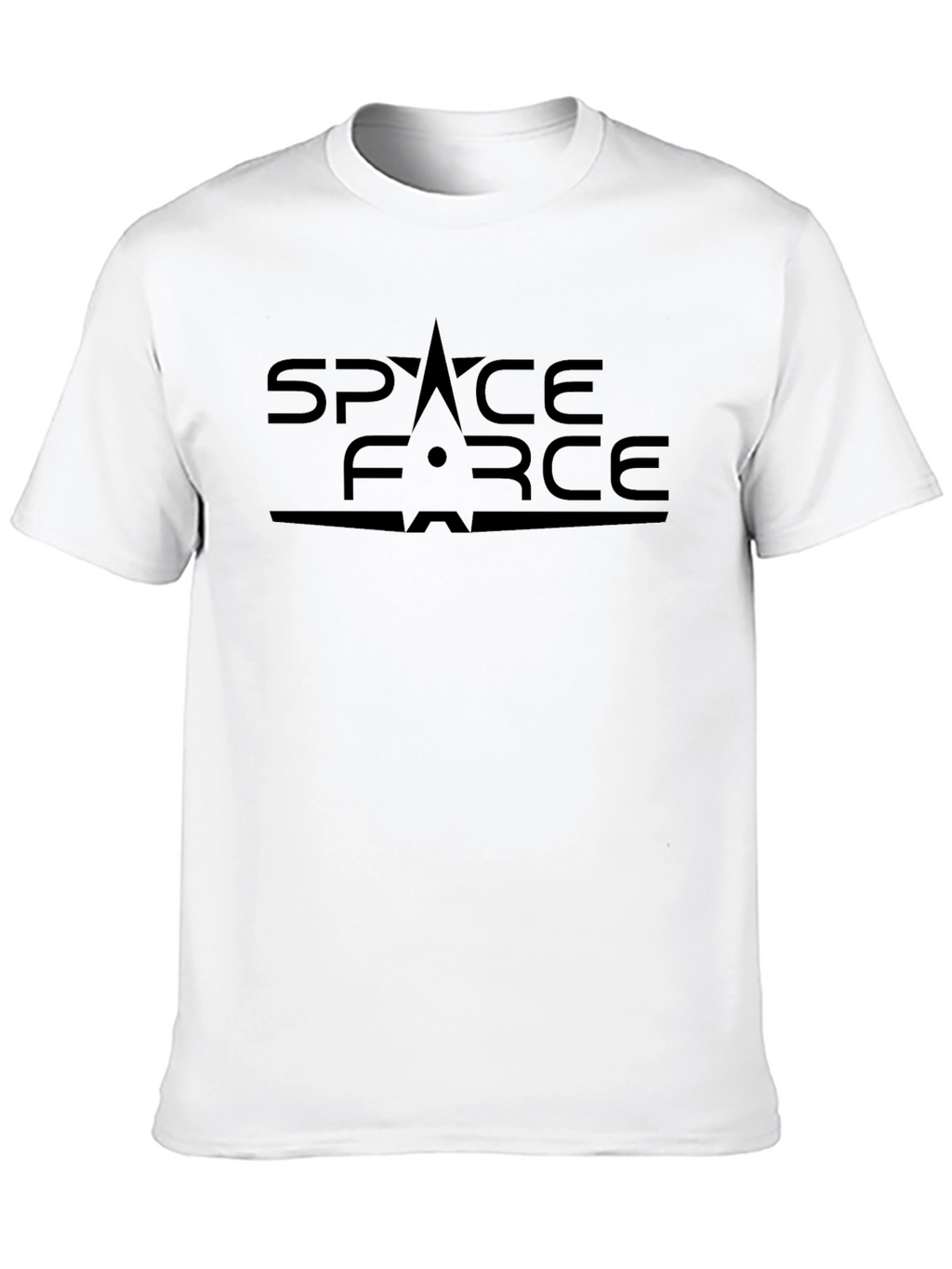 Space Force Black Graphic Tee