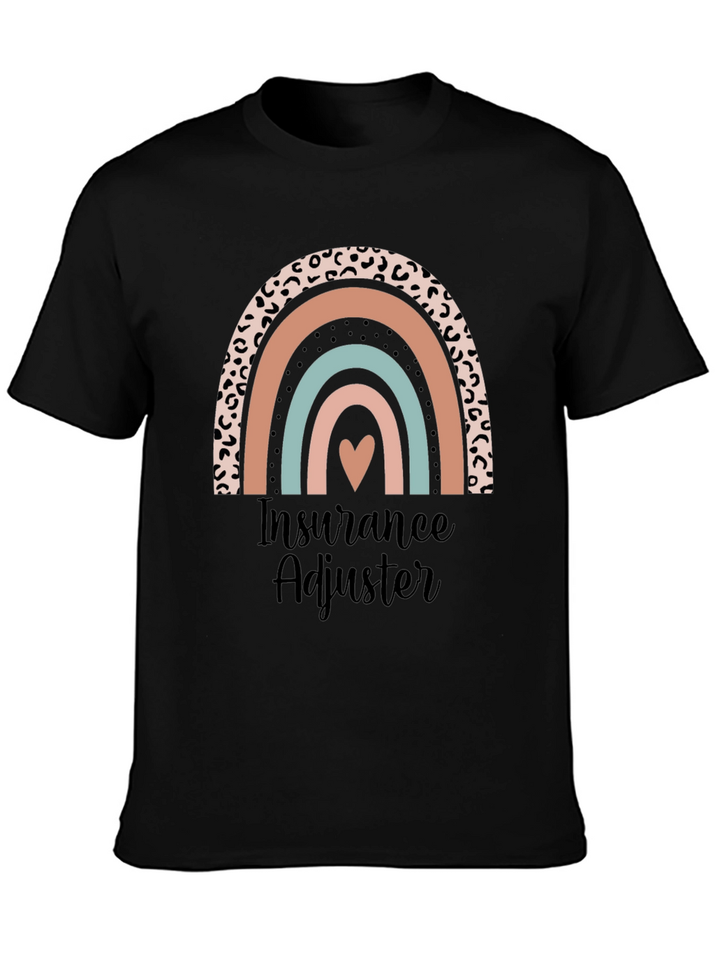 Insurance Adjuster Rainbow T-Shirt
