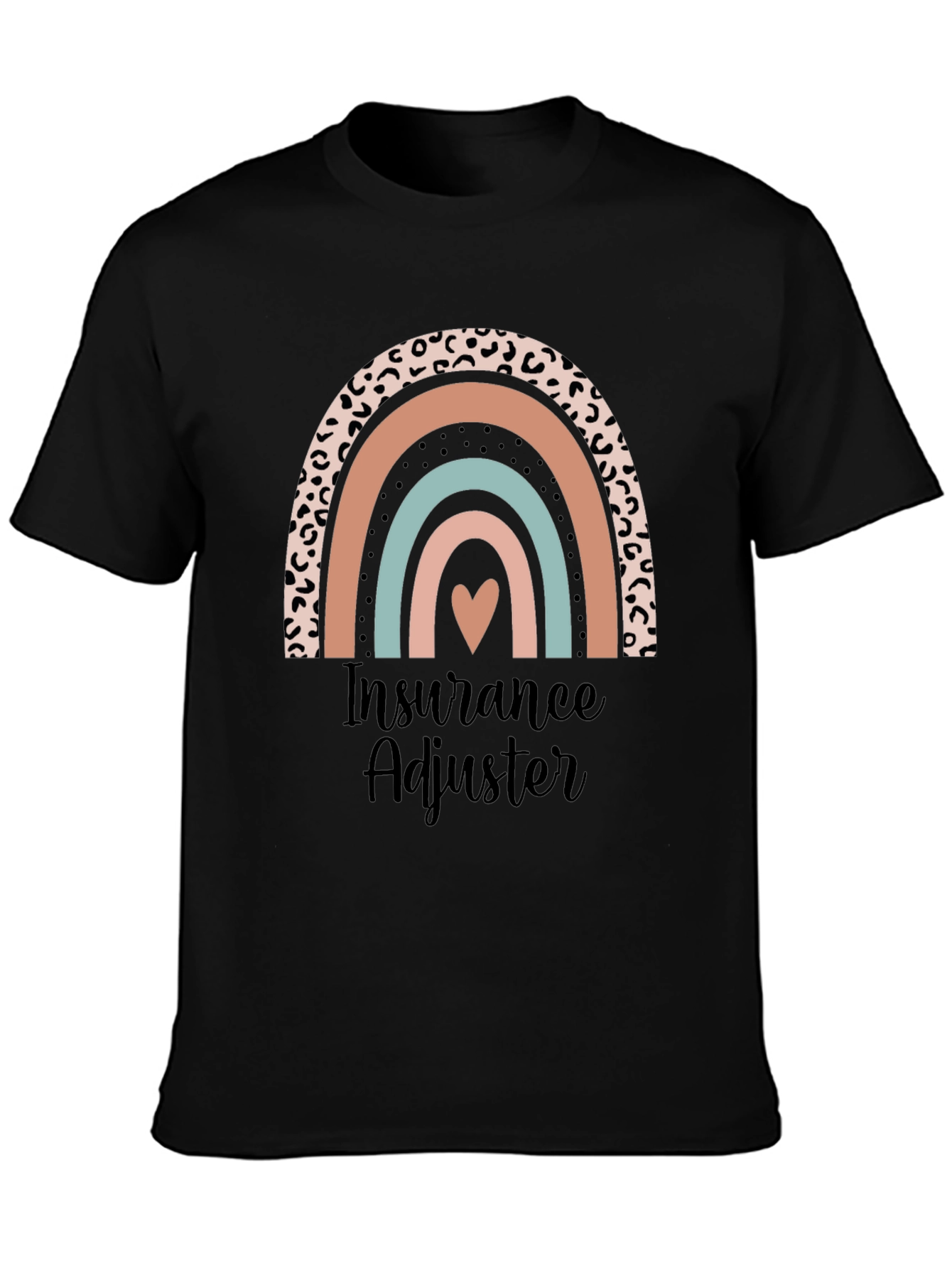 Insurance Adjuster Rainbow T-Shirt