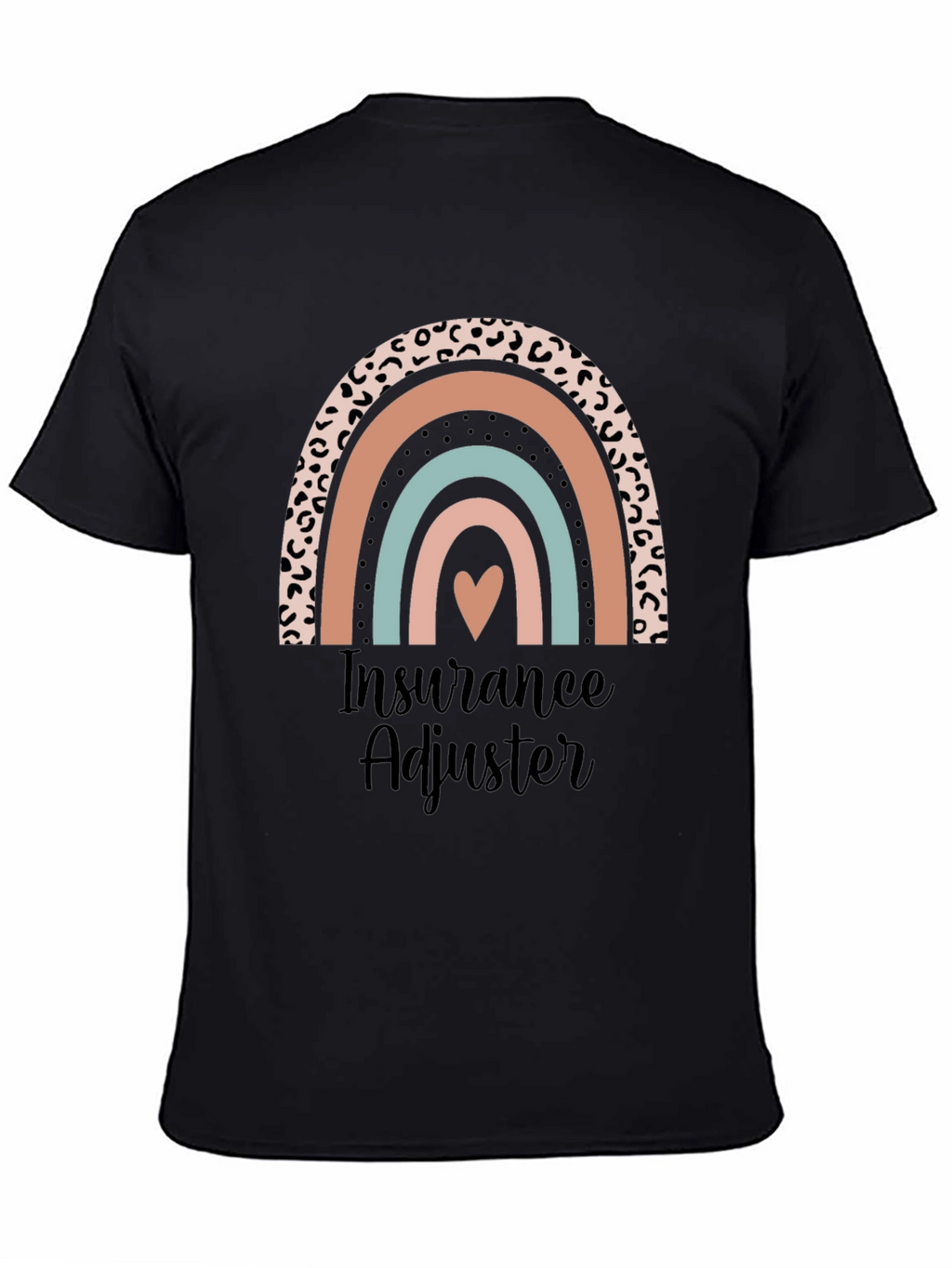 Insurance Adjuster Rainbow T-Shirt