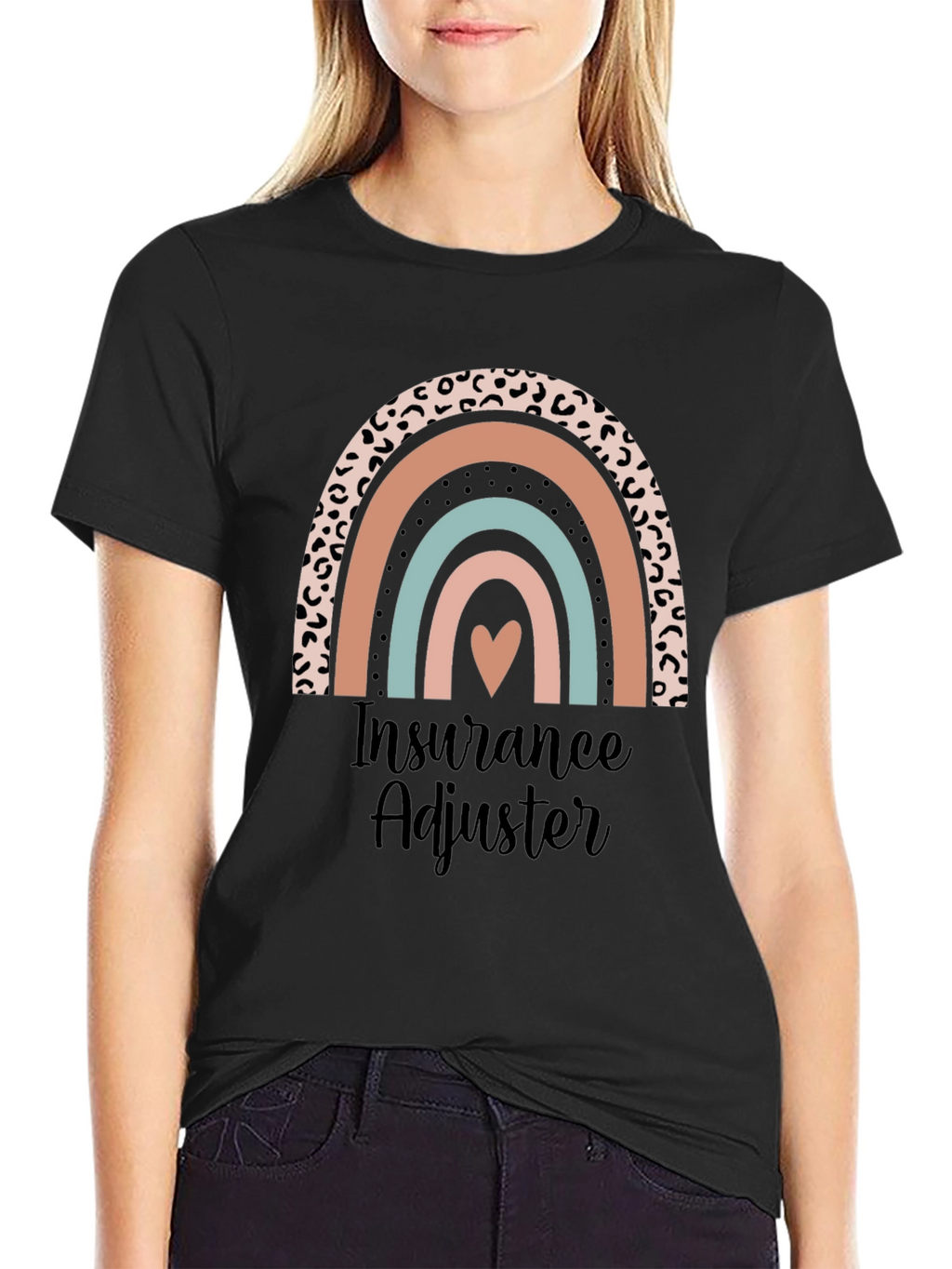 Insurance Adjuster Rainbow T-Shirt