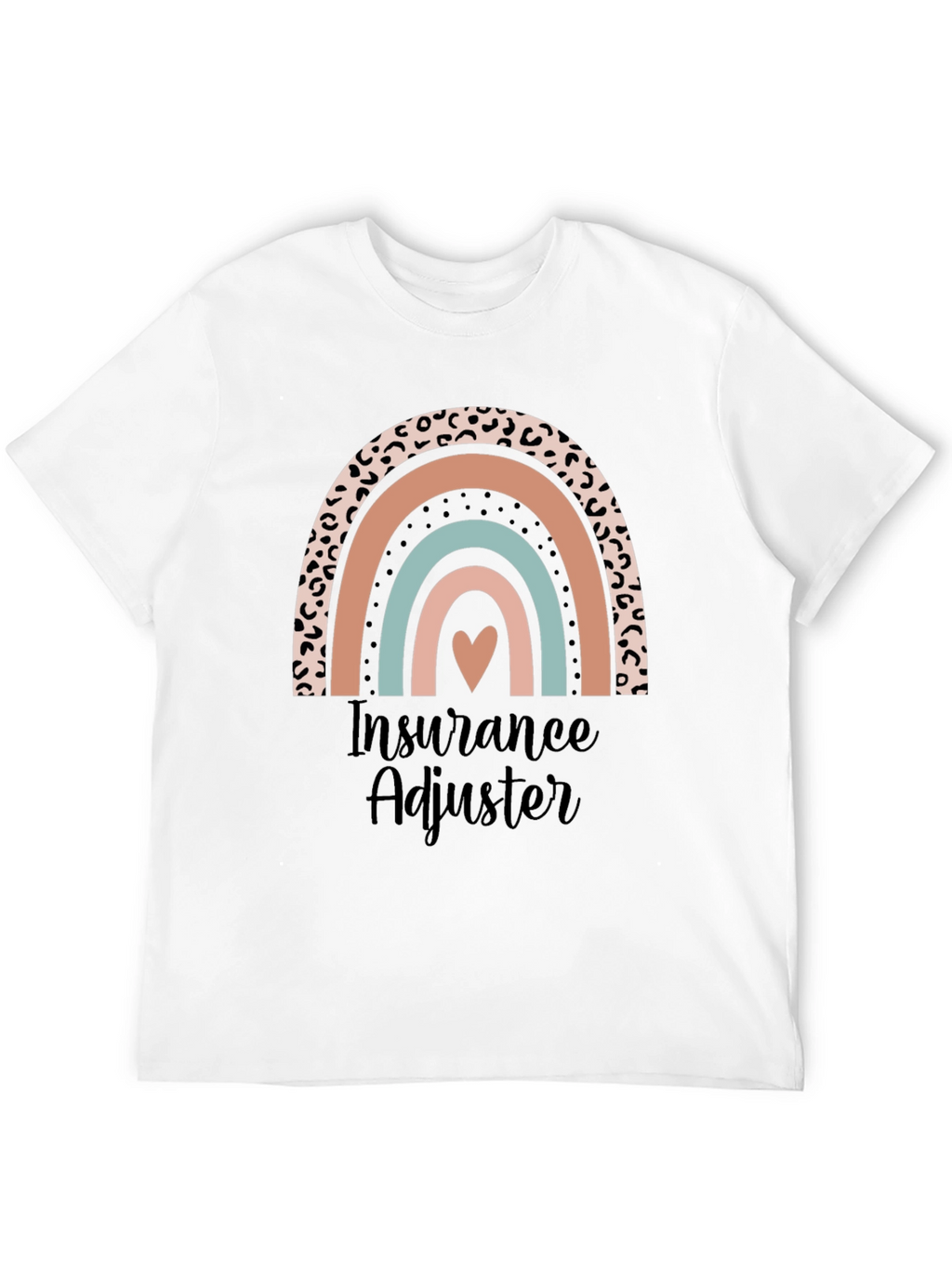 Insurance Adjuster Rainbow T-Shirt