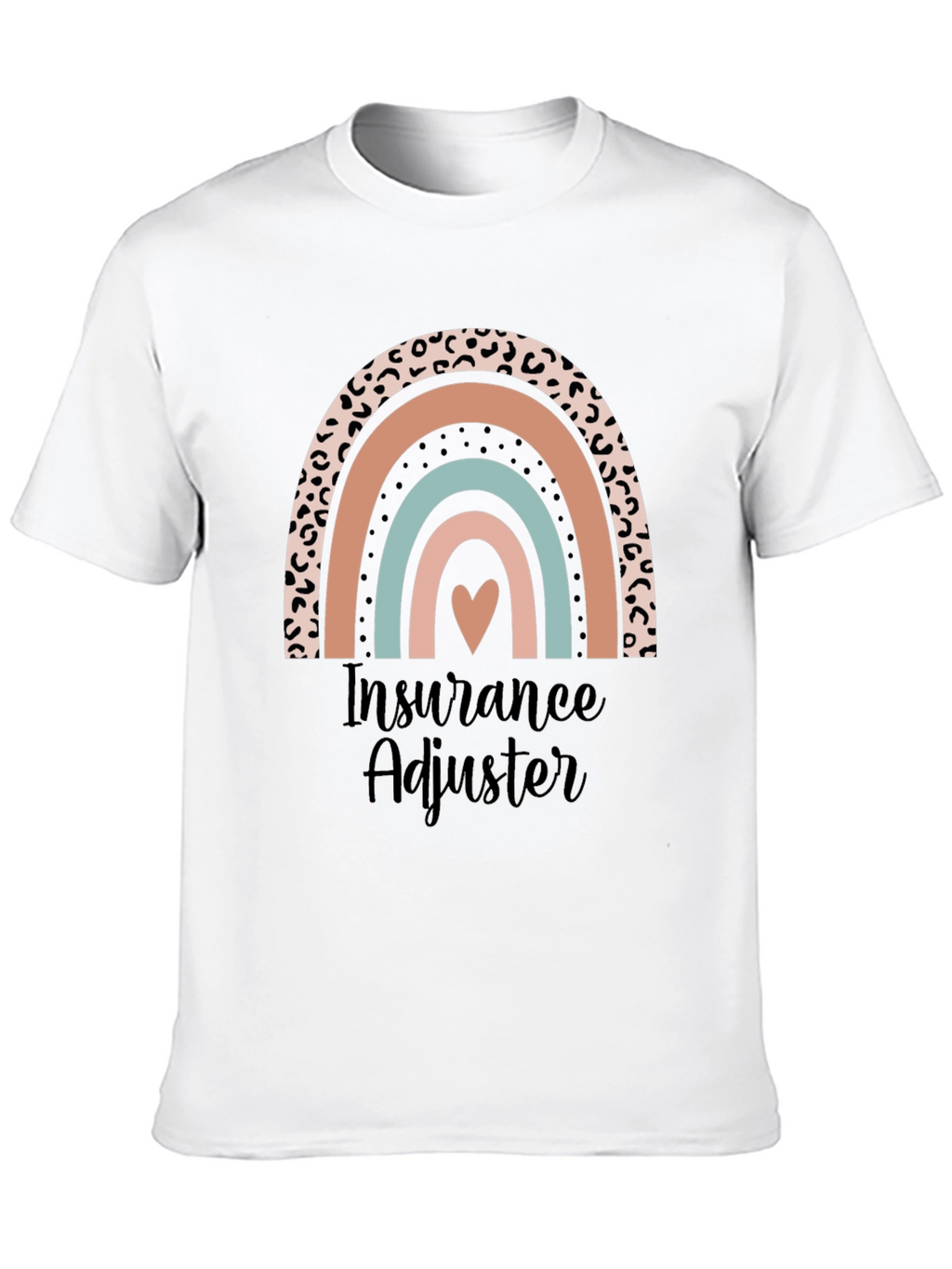 Insurance Adjuster Rainbow T-Shirt