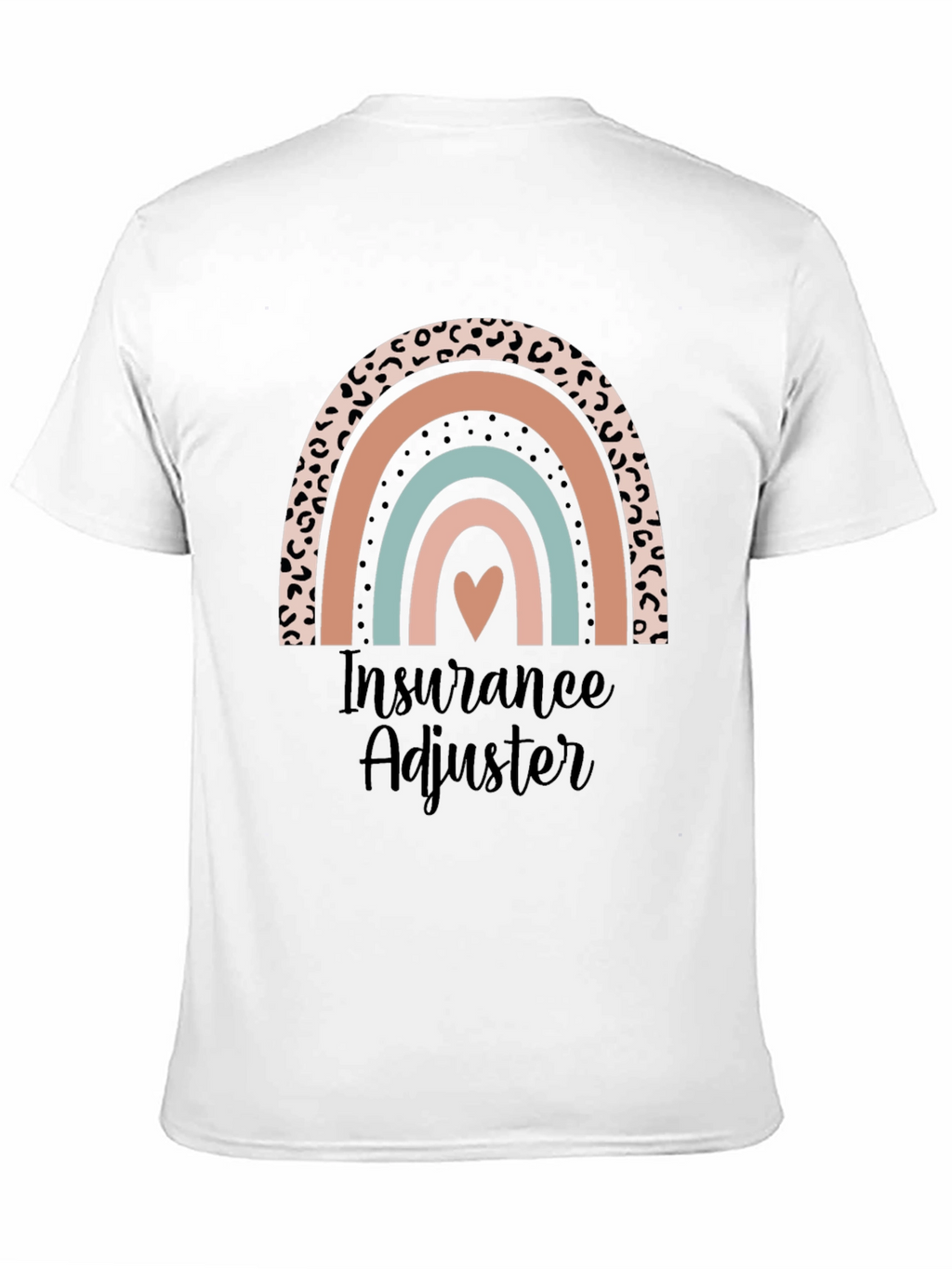 Insurance Adjuster Rainbow T-Shirt