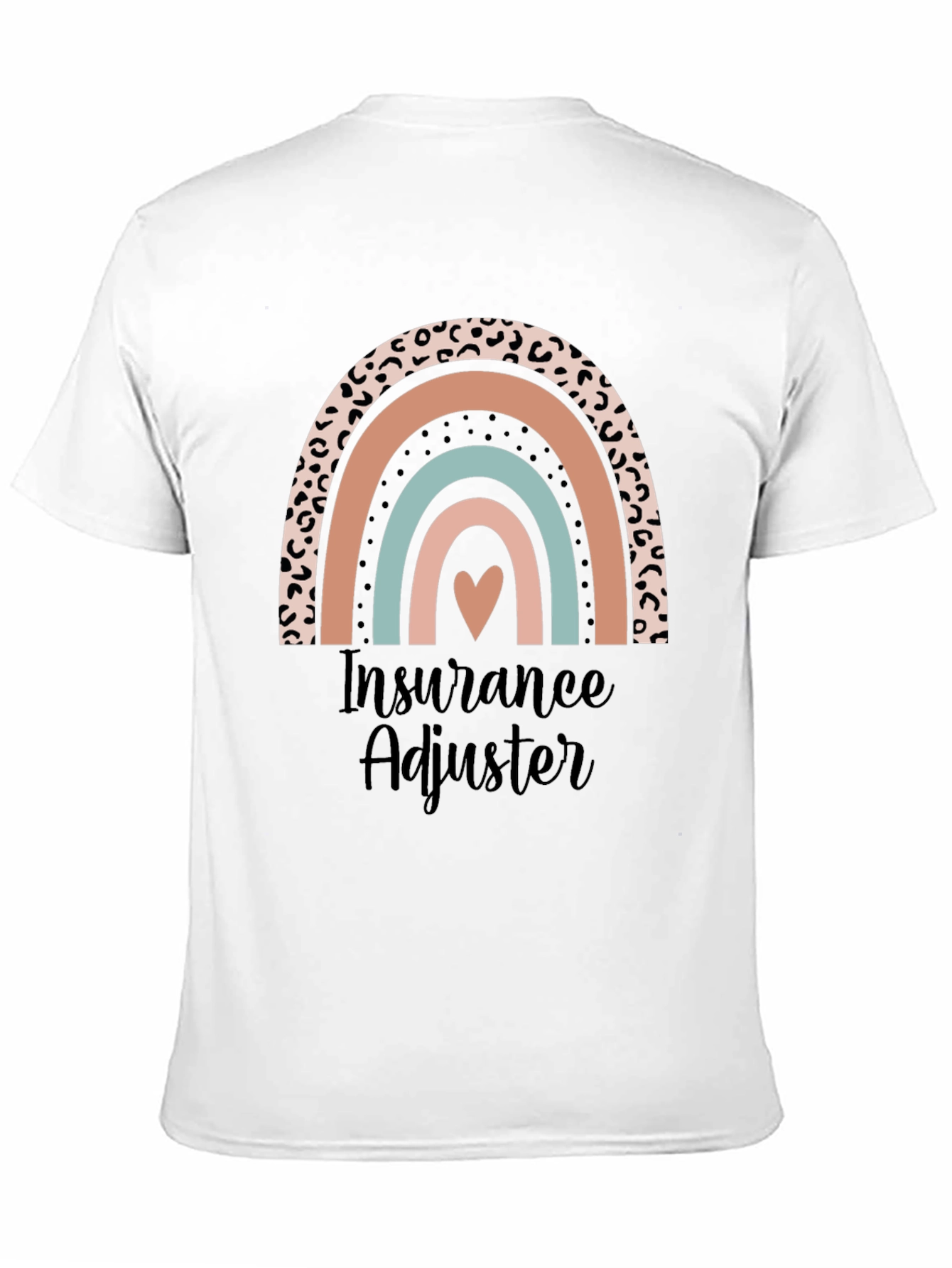 Insurance Adjuster Rainbow T-Shirt