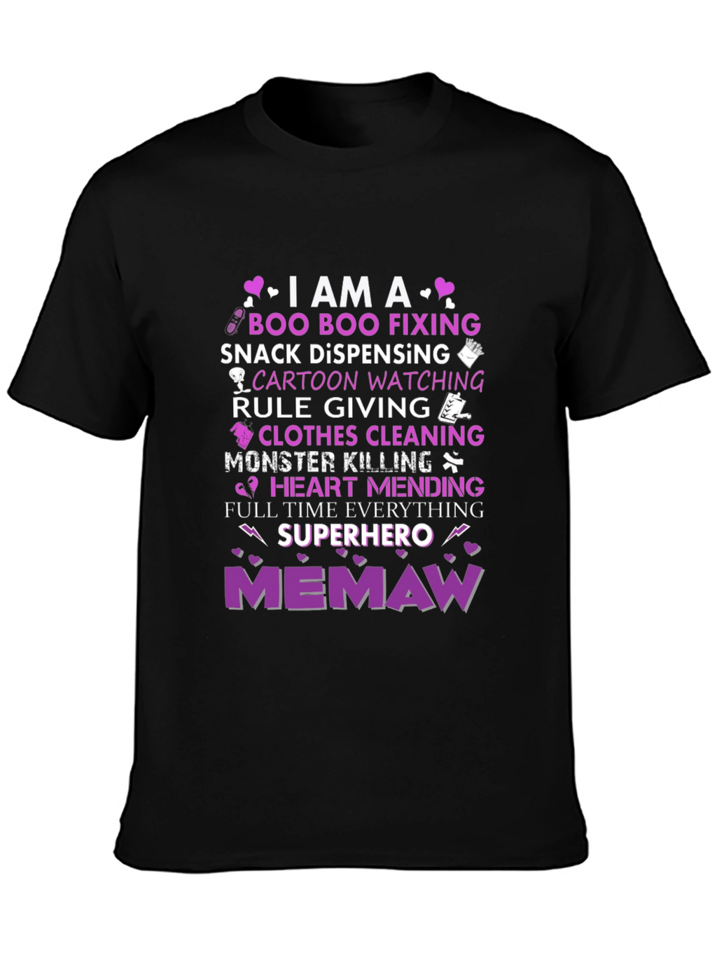 Memaw Superhero T-Shirt