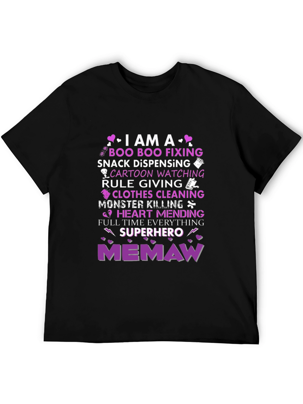 Memaw Superhero T-Shirt