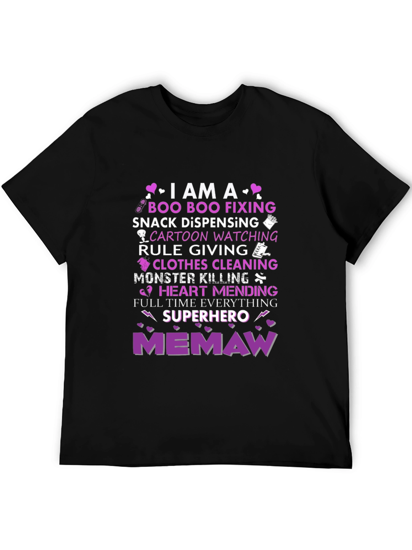 Memaw Superhero T-Shirt