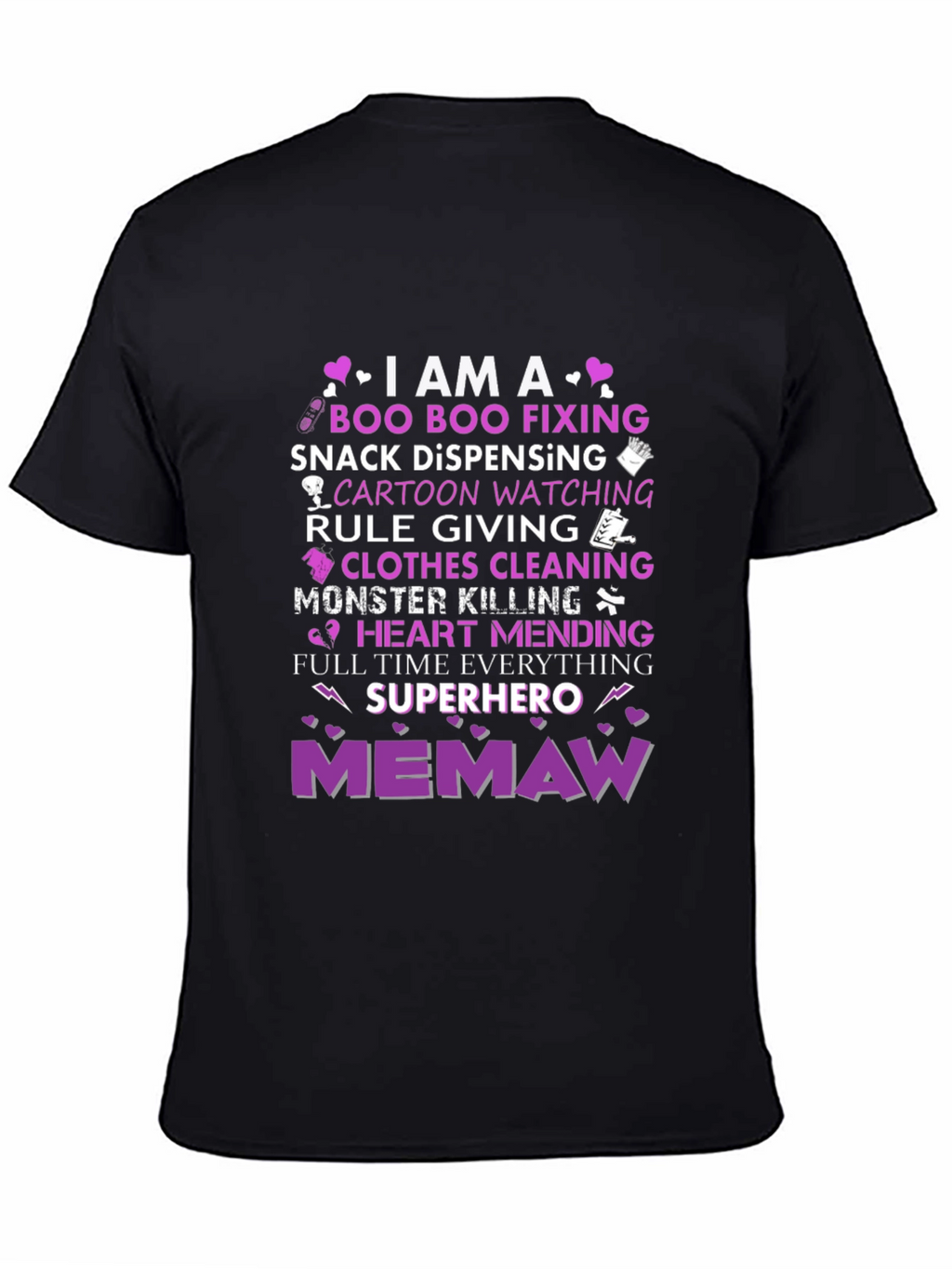 Memaw Superhero T-Shirt