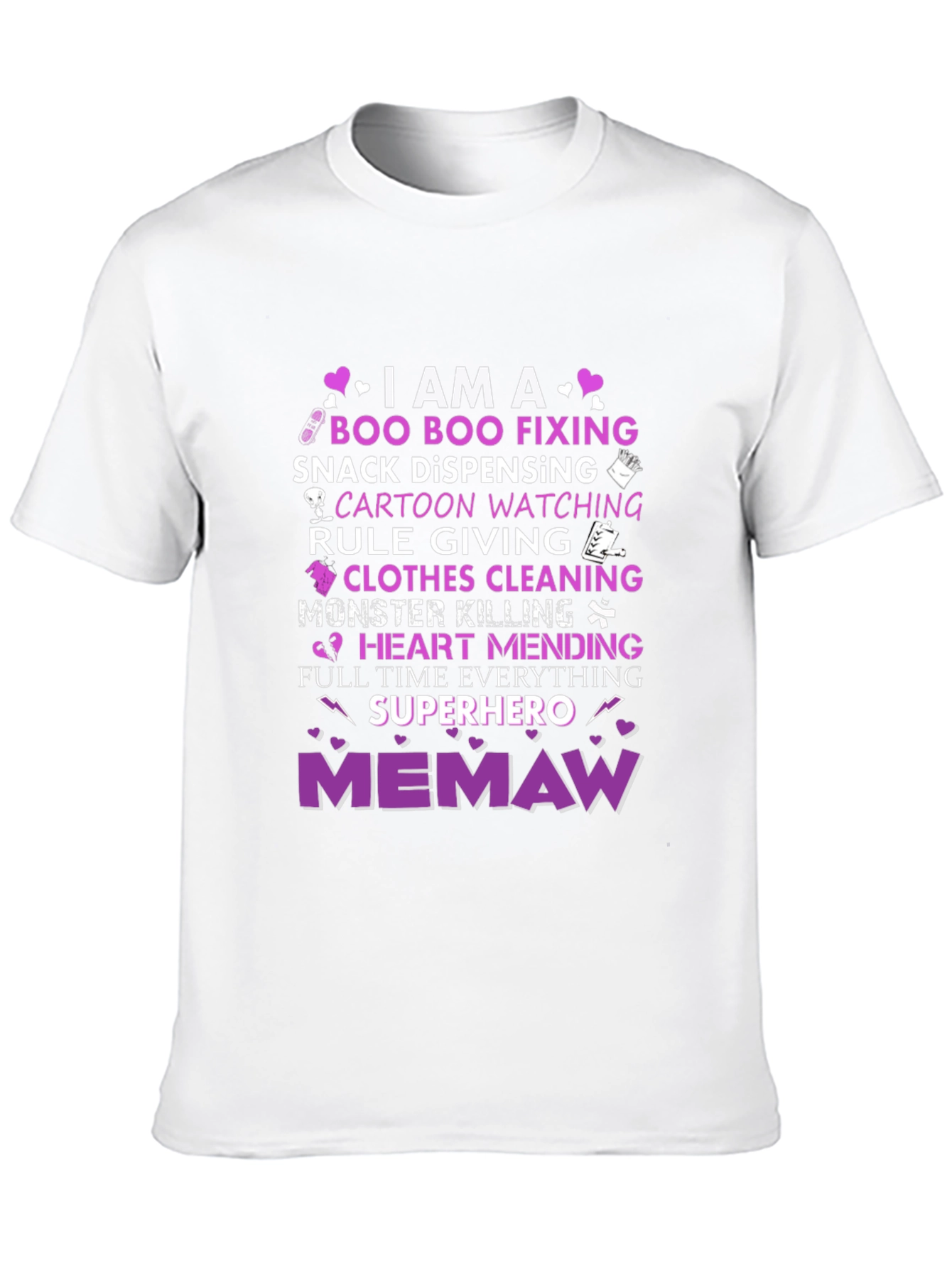 Memaw Superhero T-Shirt