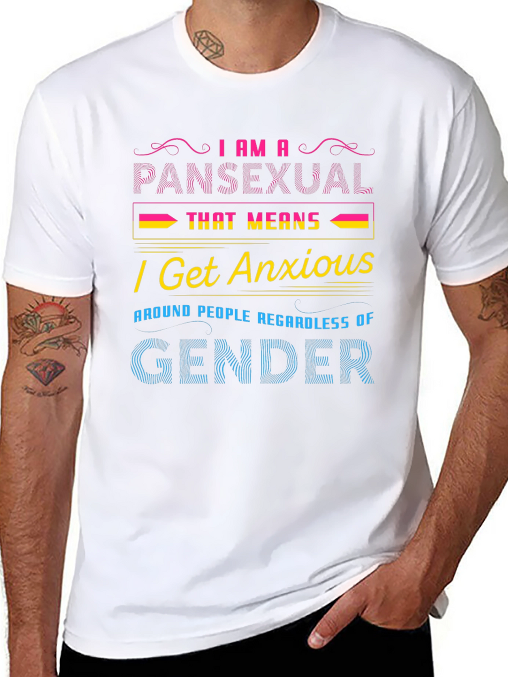 Pansexual Anxious T-Shirt