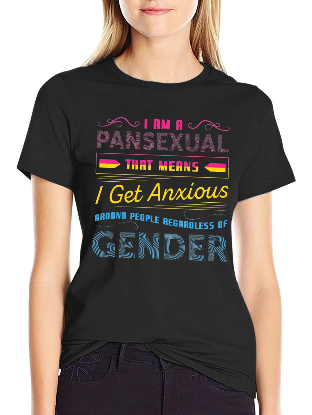 Pansexual Anxious T-Shirt