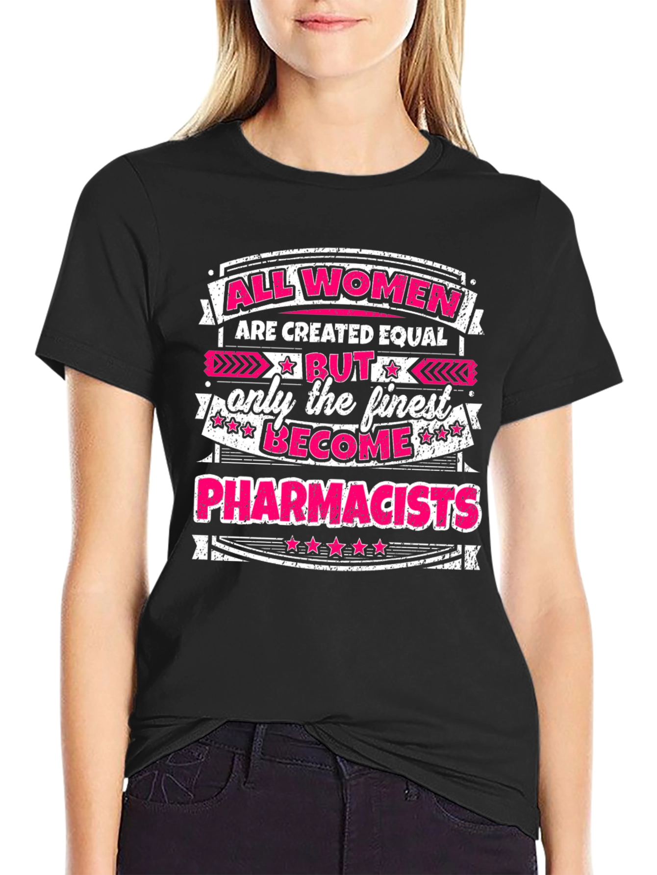 Finest Women Pharmacists Graphic T-Shirt