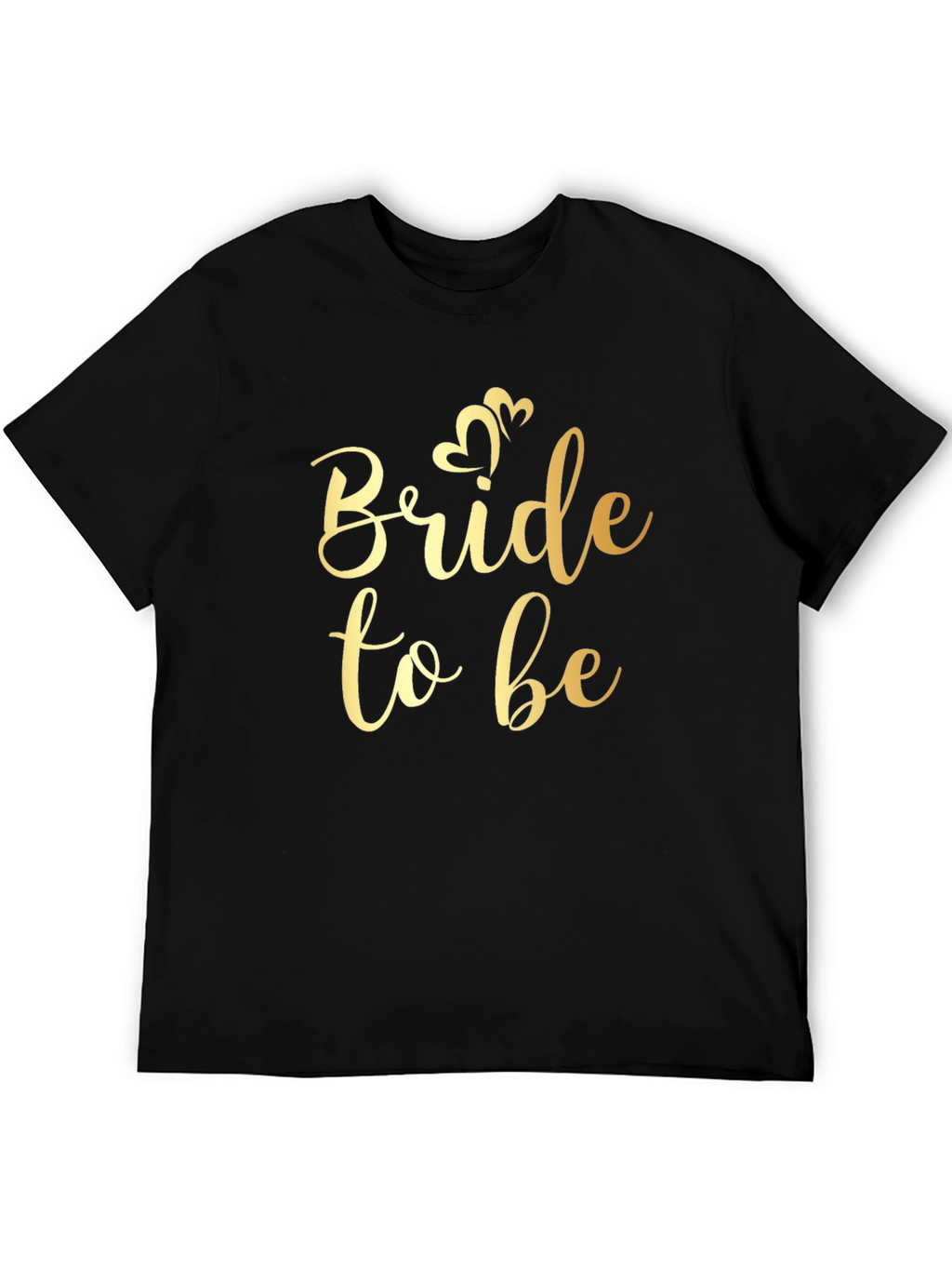 Bride to Be Gold Graphic Tee
