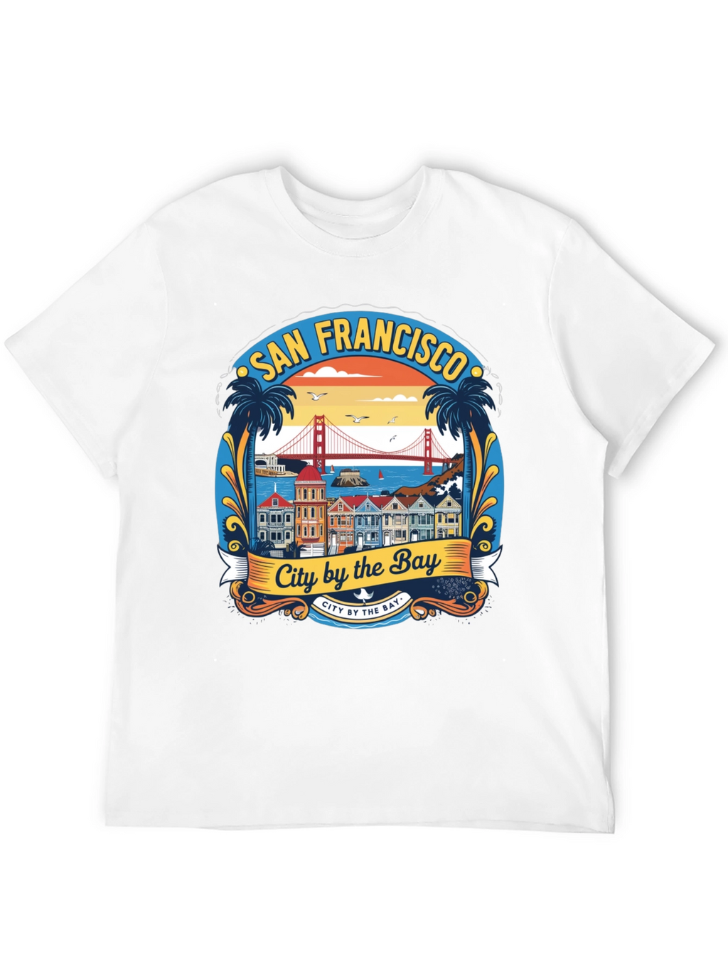 San Francisco City by the Bay Graphic Tee