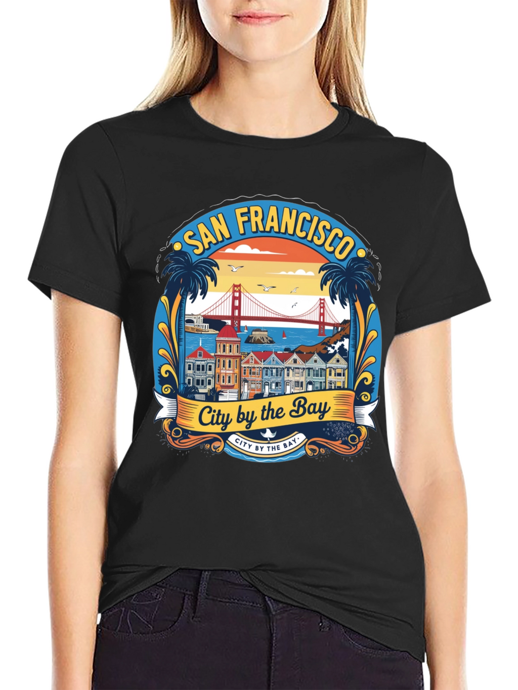 San Francisco City by the Bay Graphic Tee