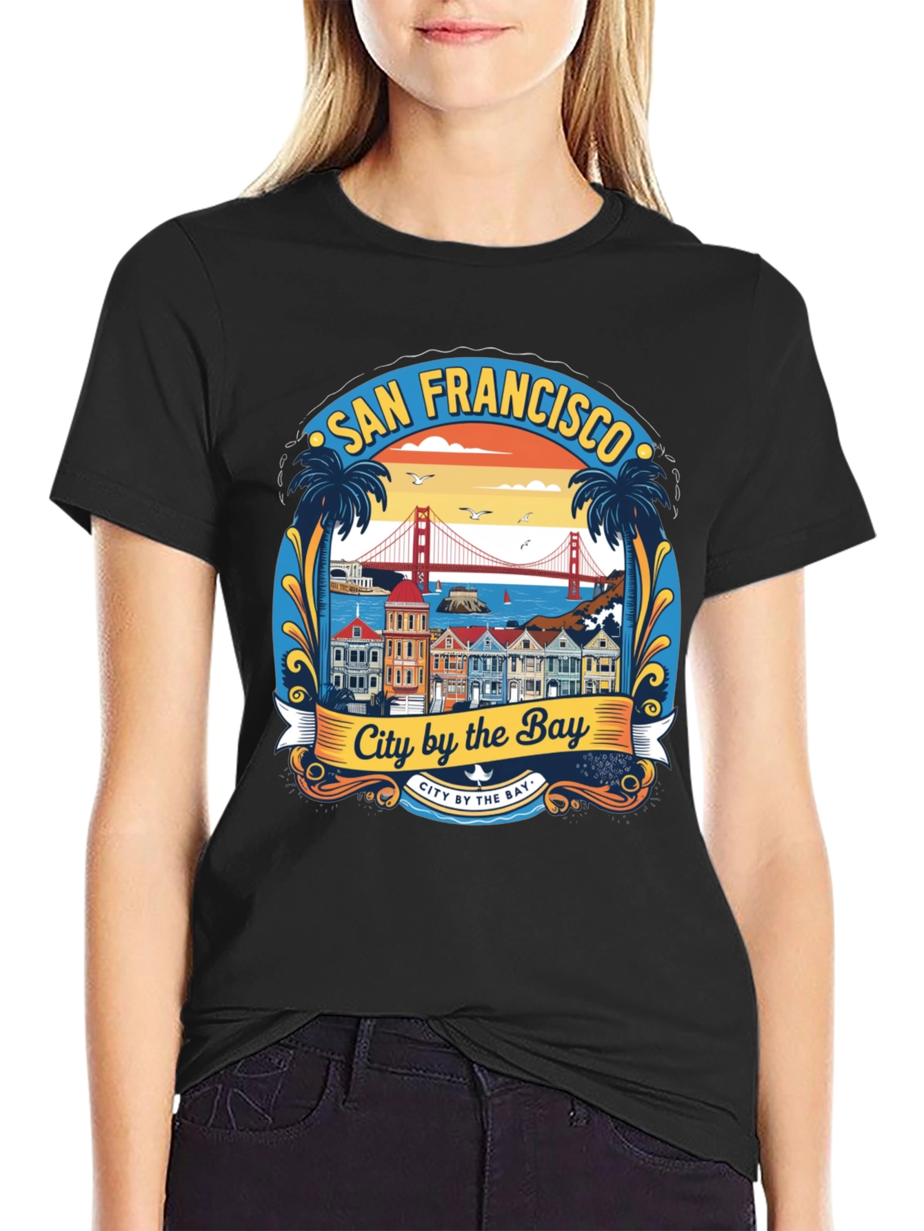 San Francisco City by the Bay Graphic Tee