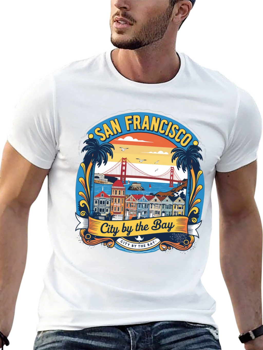 San Francisco City by the Bay Graphic Tee