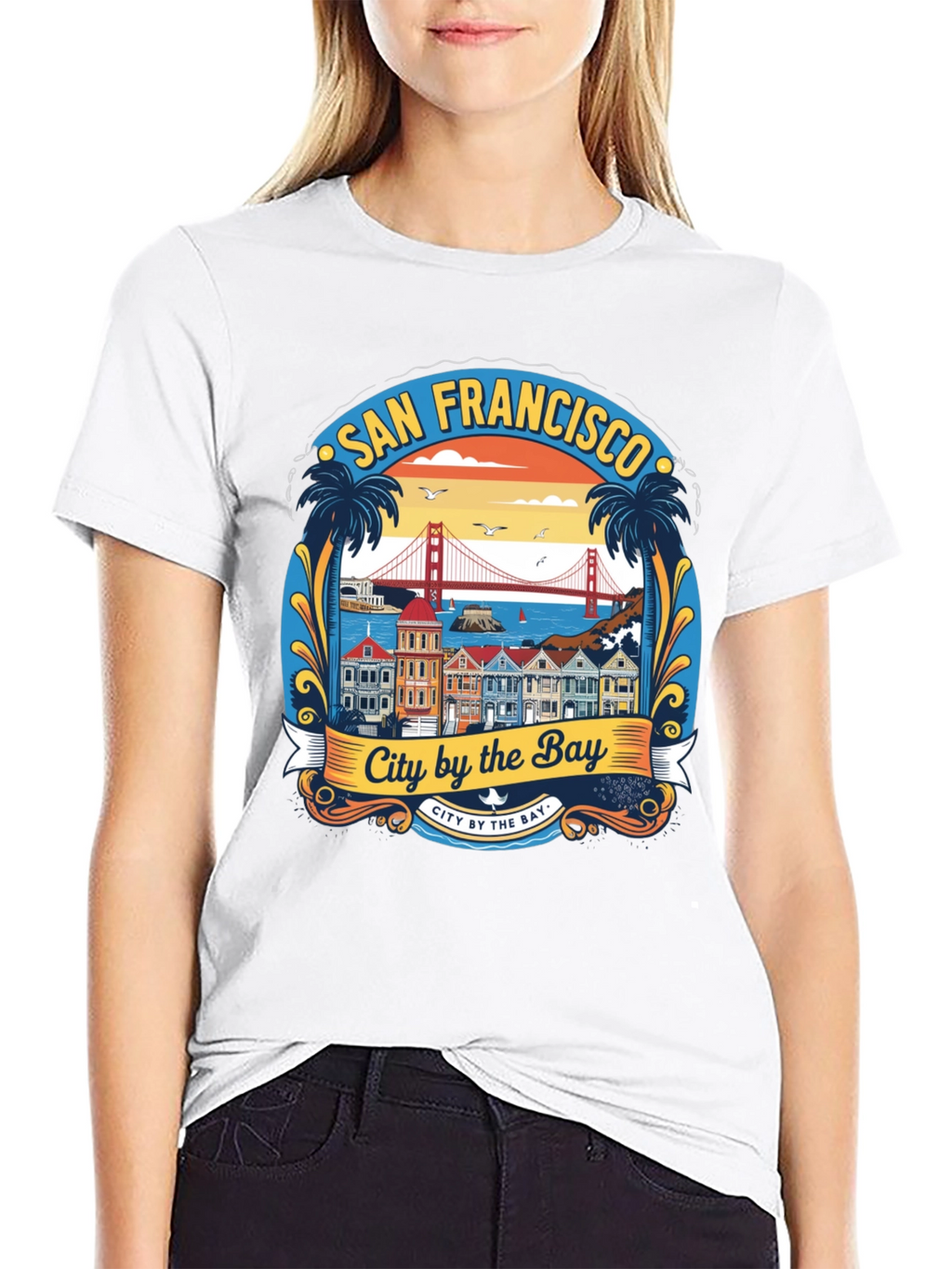 San Francisco City by the Bay Graphic Tee