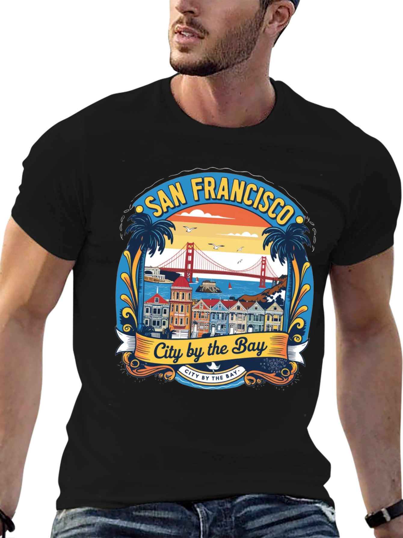 San Francisco City by the Bay Graphic Tee