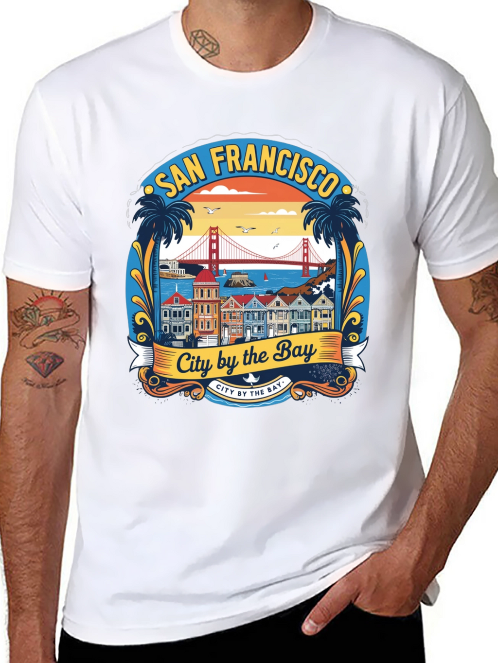 San Francisco City by the Bay Graphic Tee