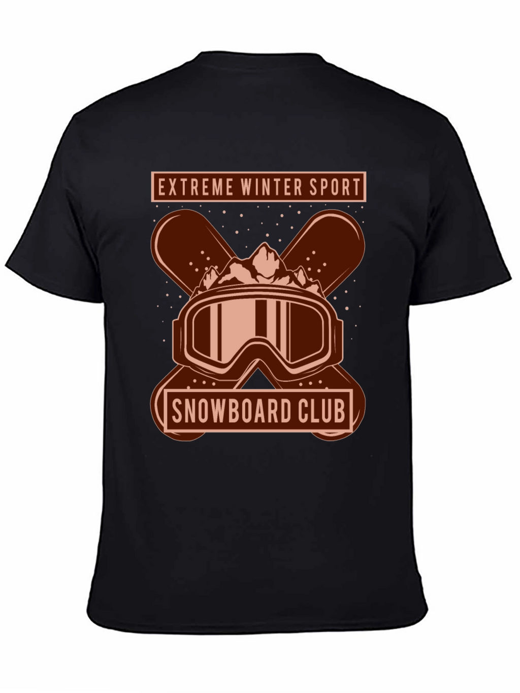 Extreme Winter Sport Snowboard Club T-Shirt