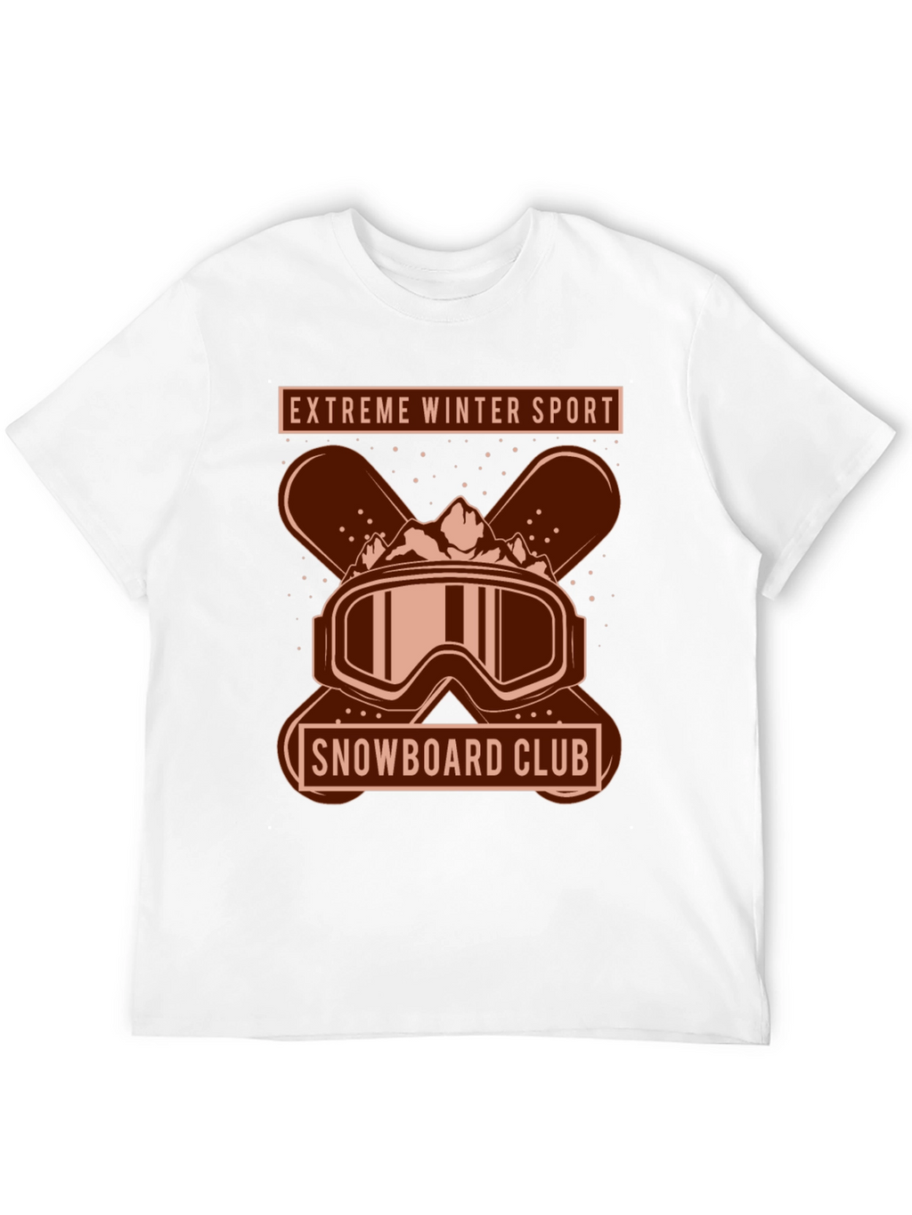 Extreme Winter Sport Snowboard Club T-Shirt