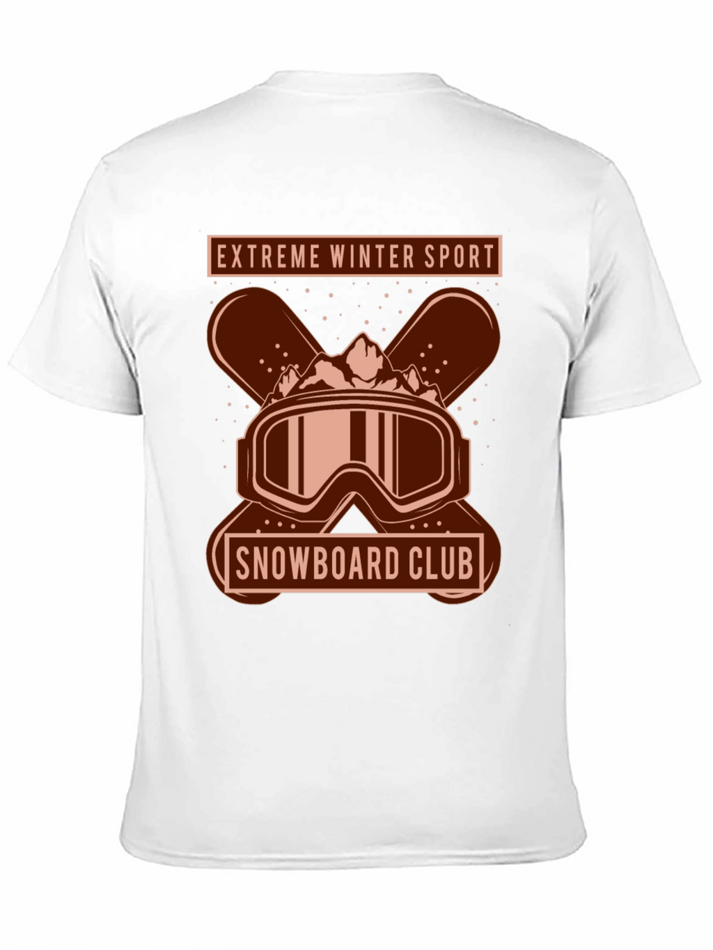 Extreme Winter Sport Snowboard Club T-Shirt