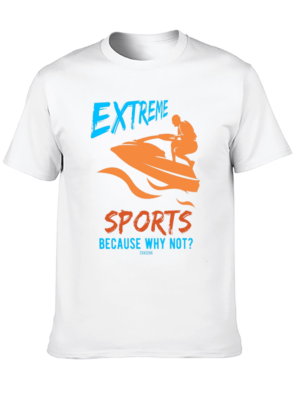 Extreme Sports Graphic T-Shirt - Black
