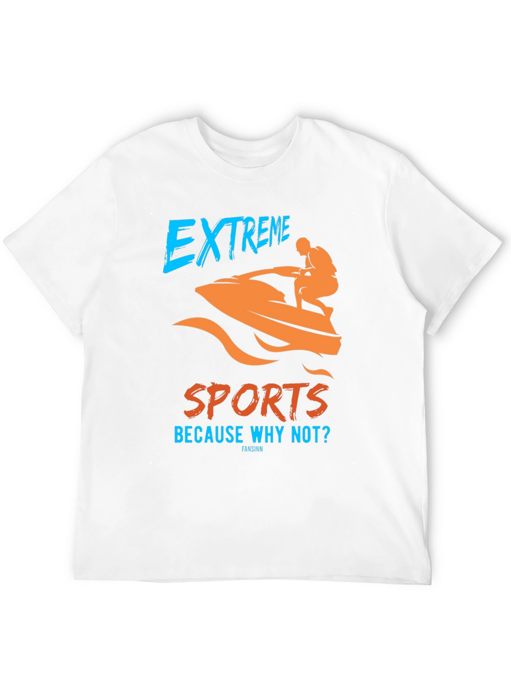 Extreme Sports Graphic T-Shirt - Black